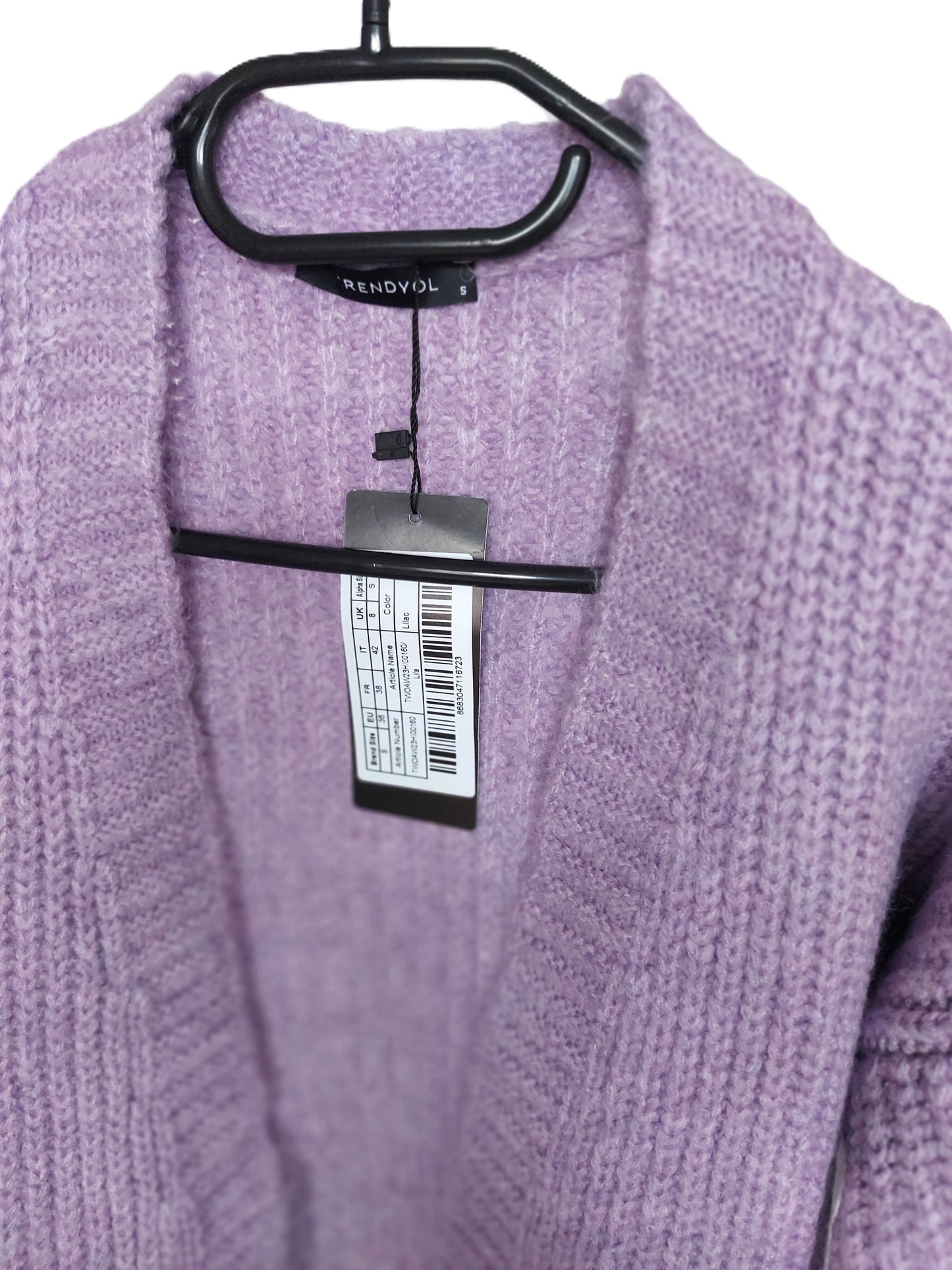 ,,TRENDYOL" minkštas, šiltas kardiganas (S-L).