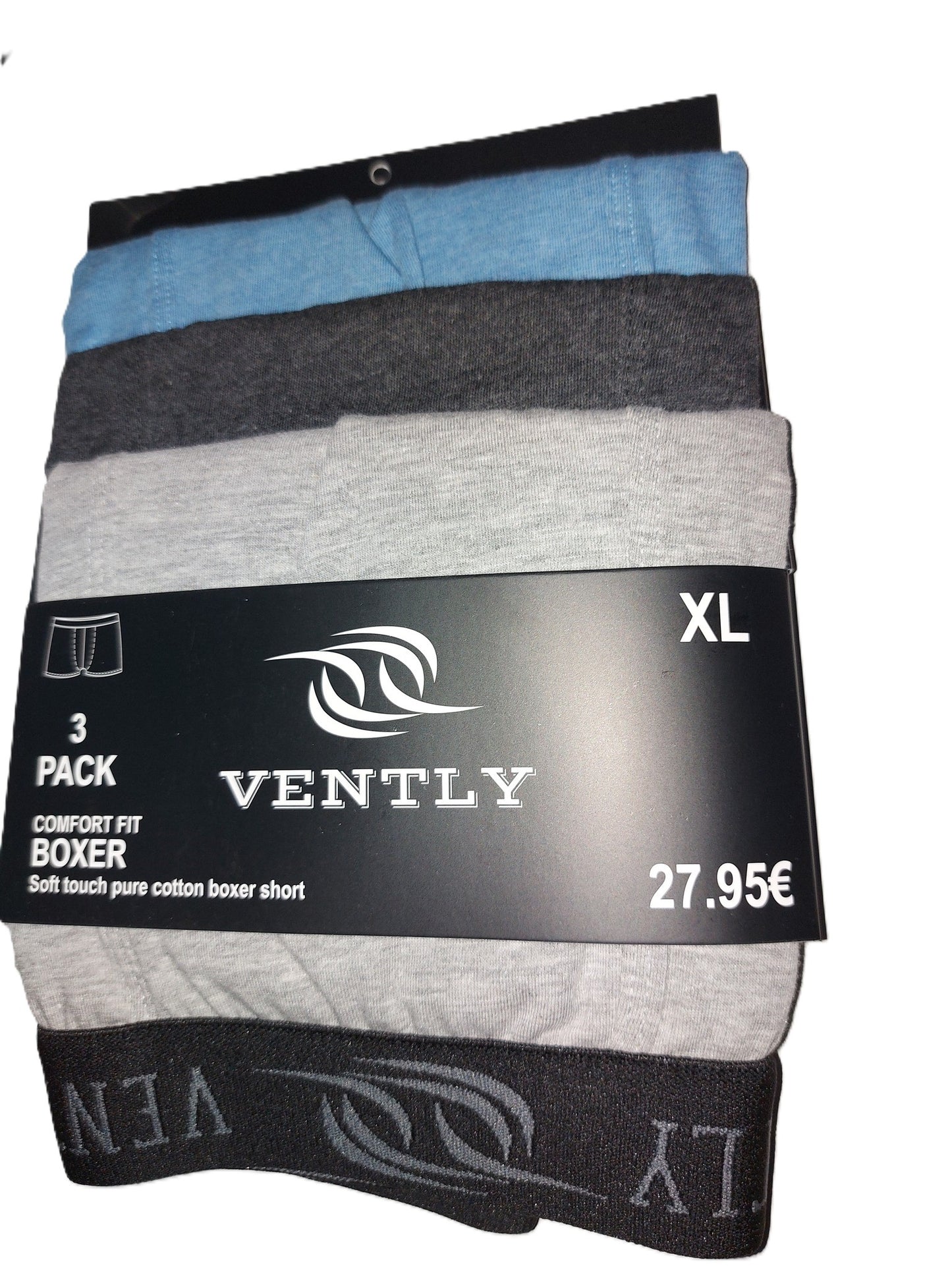 ,,VENTLY" medvilninės trumpikės, (dydžiu mažintas dydis).