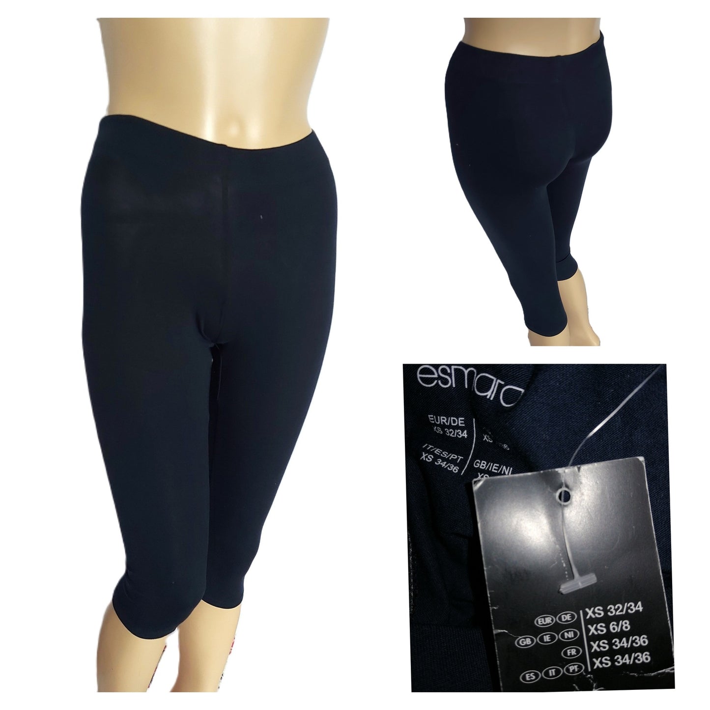 ,,ESMARA" trikotažinės tamprės (32-34 dydis).