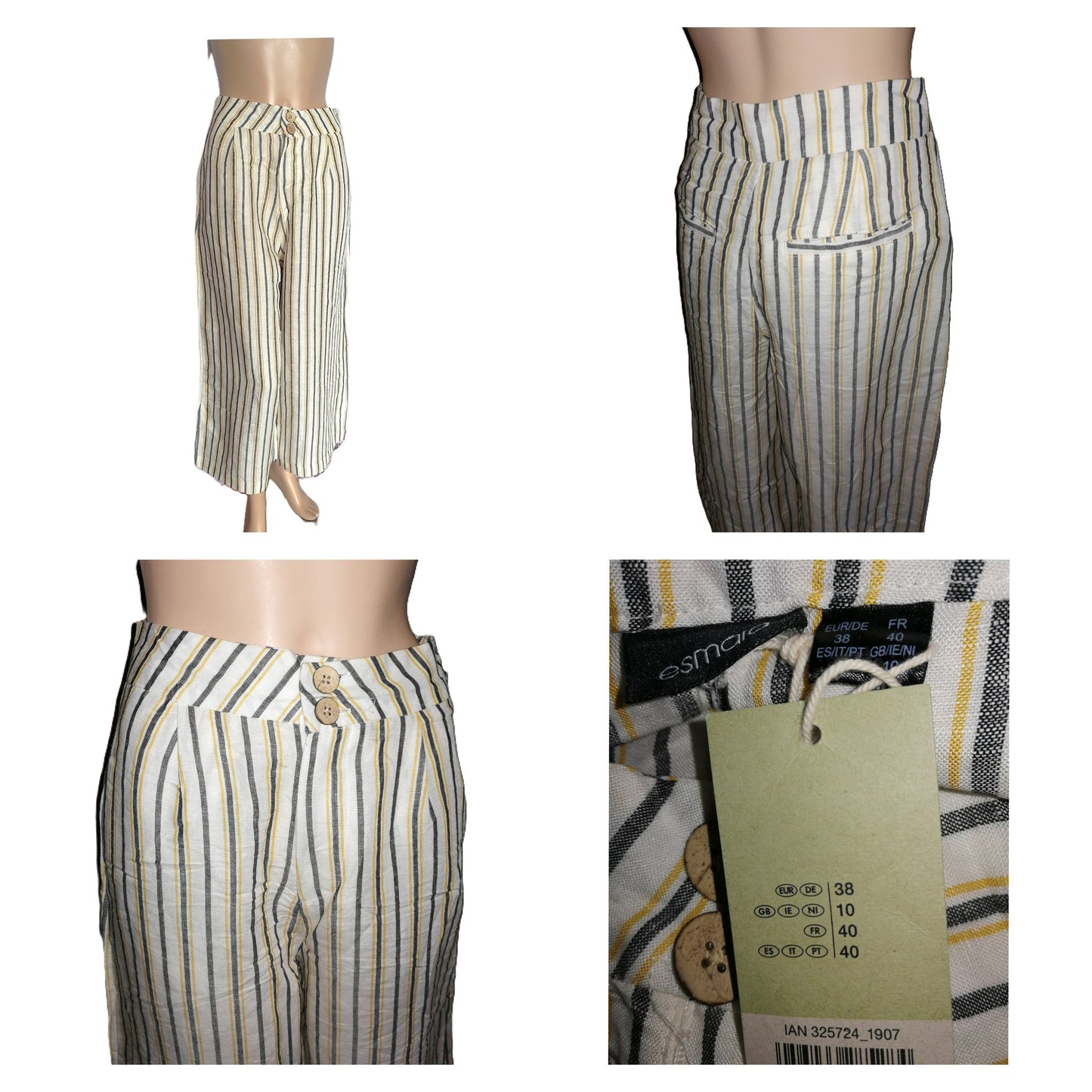 ,,ESMARA" kelnės su linu.