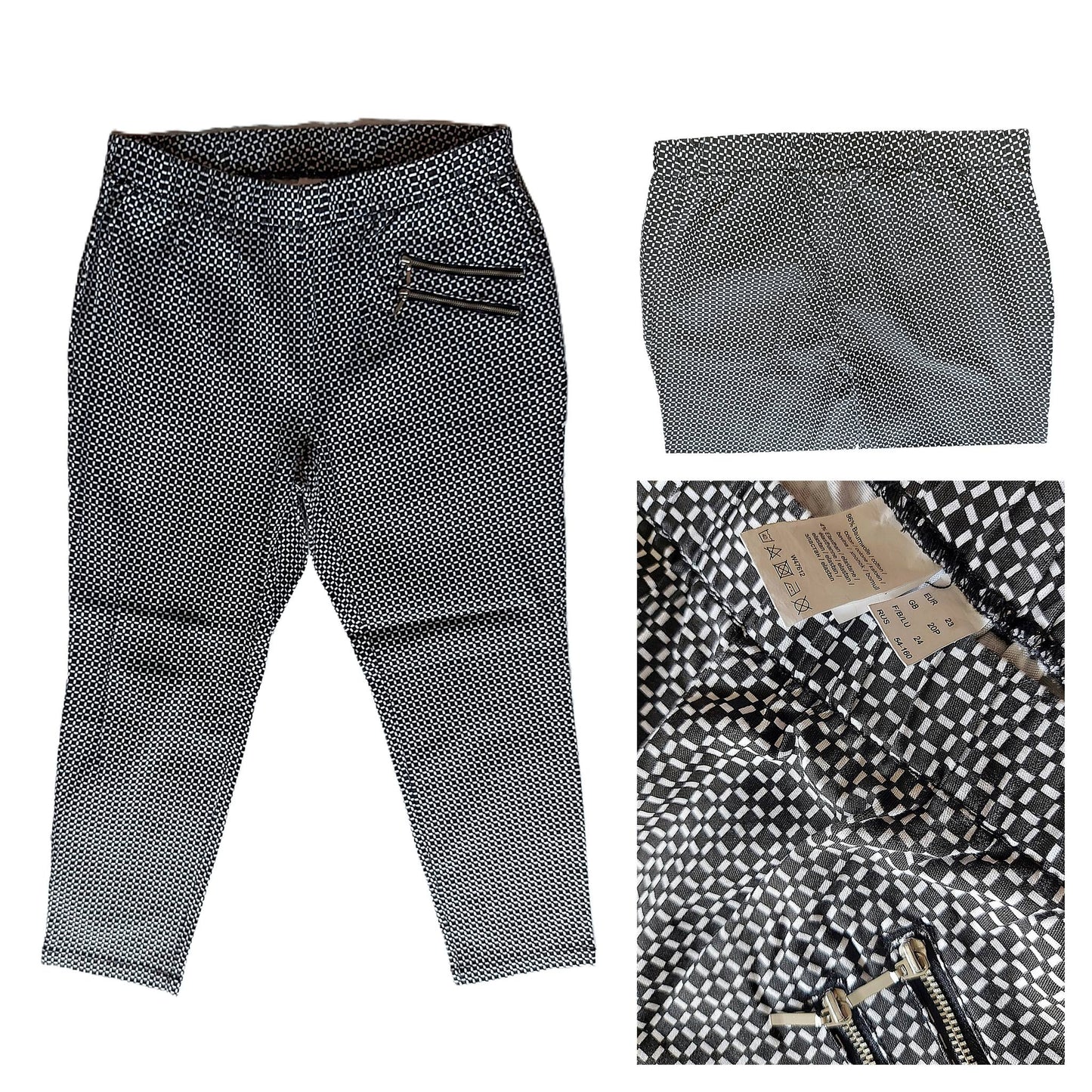 Vokiškos tamprios kelnės (46-48 dydis).