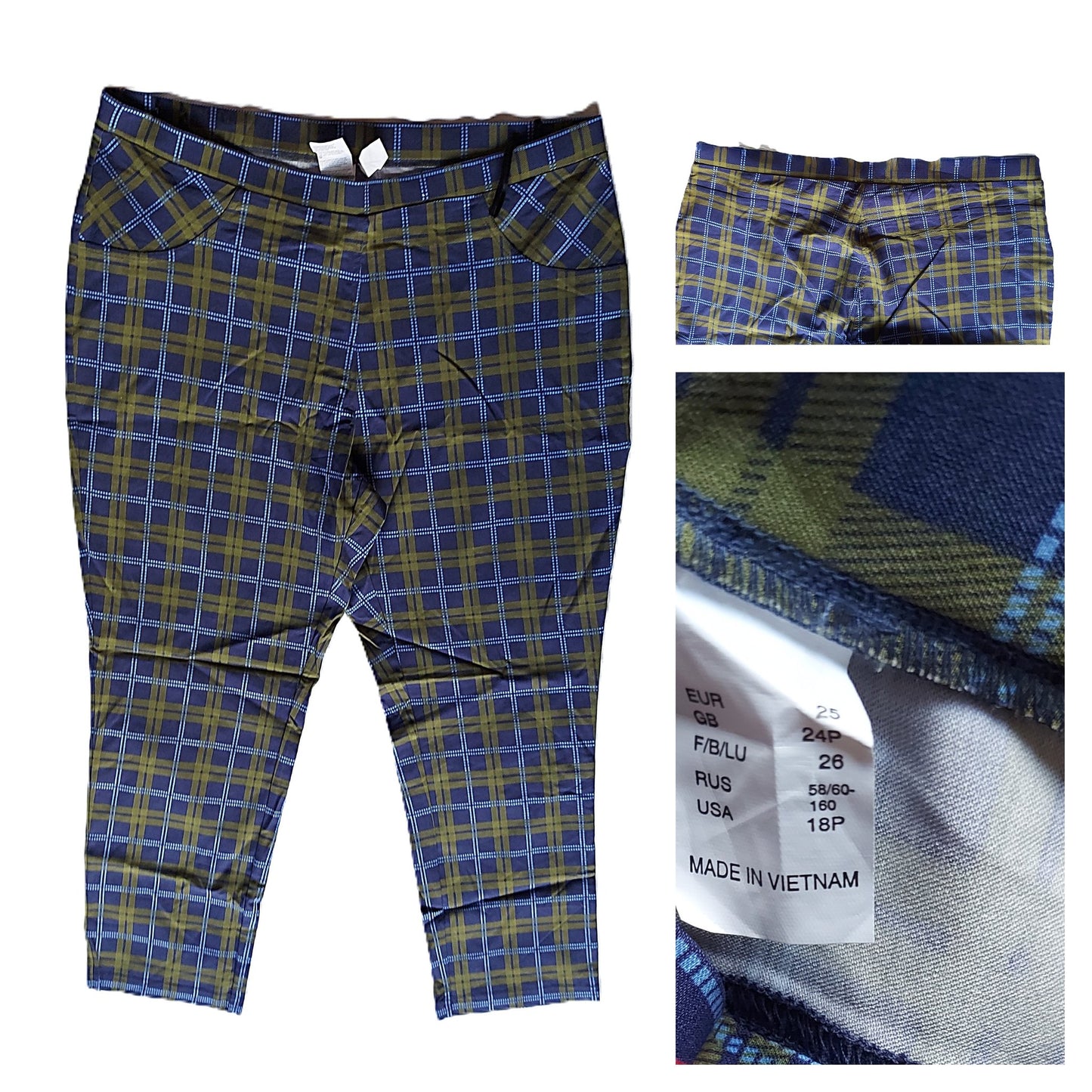 Vokiškos tamprios kelnės (46-48 dydis).