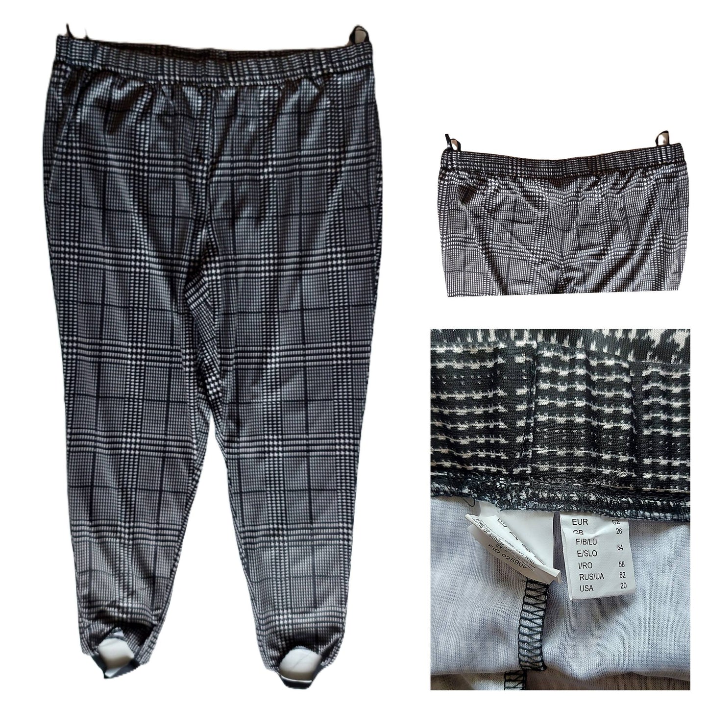 Vokiškos, tamprinės kelnės (52 dydis).