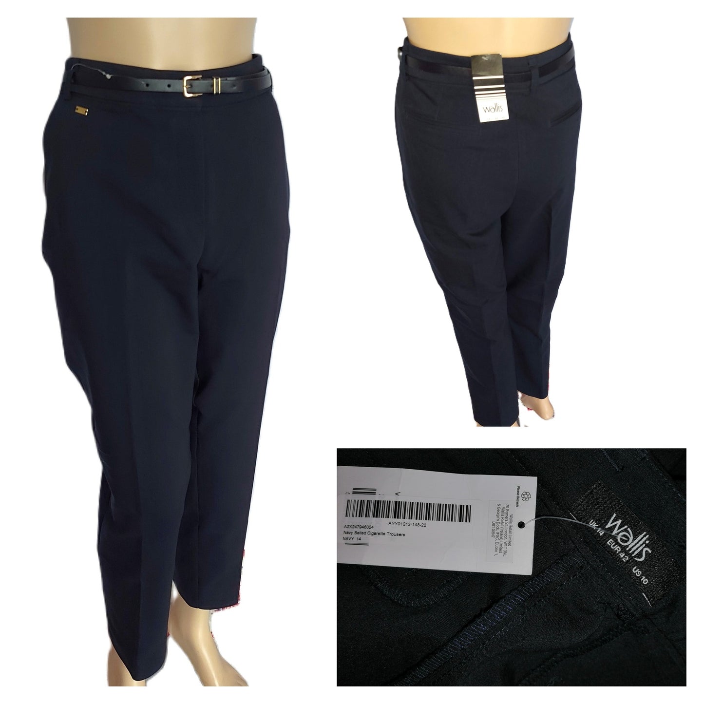 ,,WALLIS" kostiumo tipo kelnės (14 dydis).