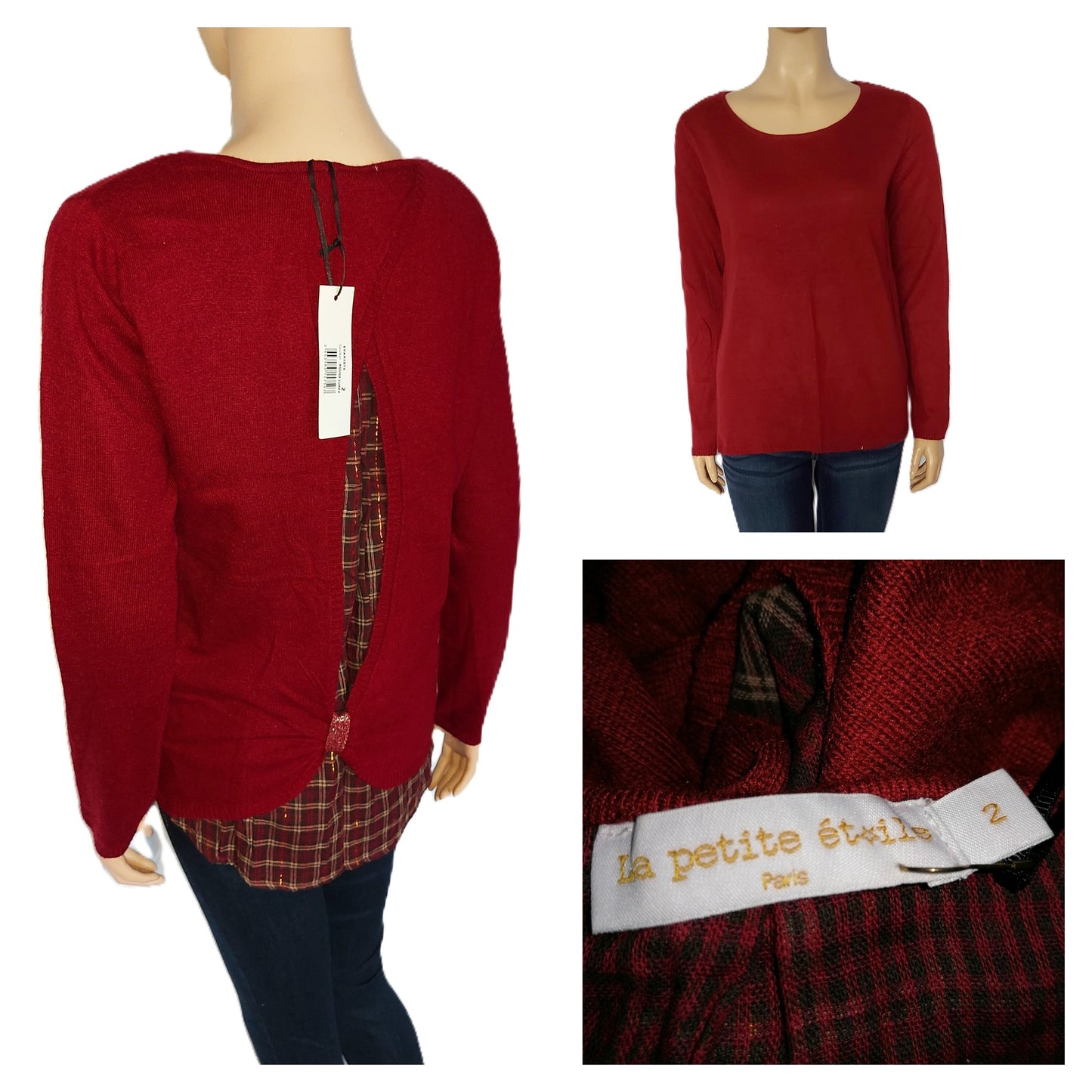 ,,LA PETITE ÉTOILE" prancuziškas plonas megztuko derinukas.