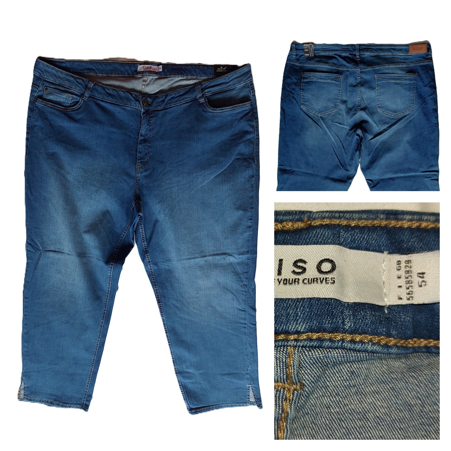 ,,CISO" Slim fit stiliaus džinsai (54 dydis).