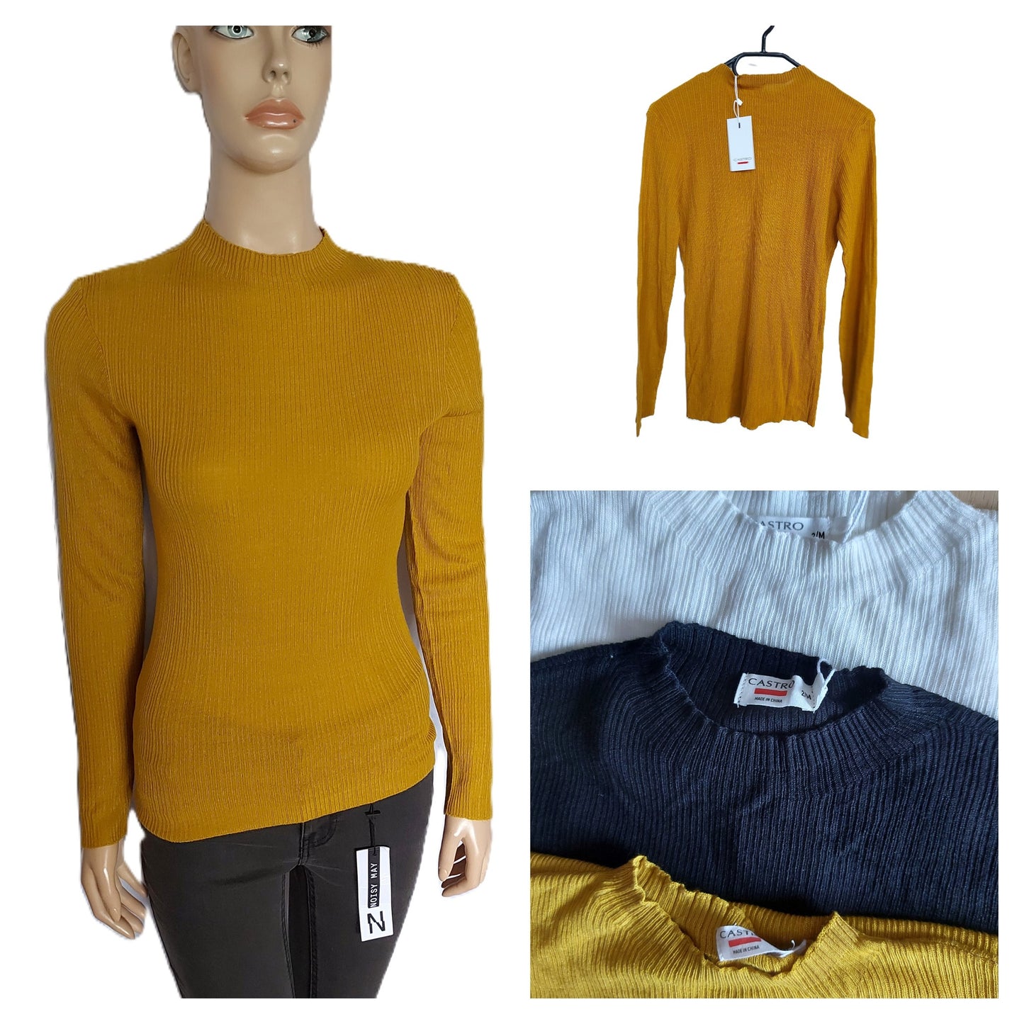 ,,CASTRO" ploni, tamprus megztukai (S-XL).