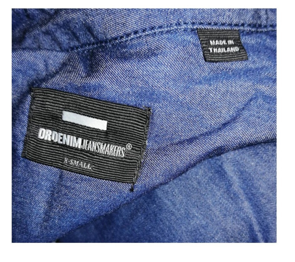 ,,DR.DENIM" džinsinė suknutė-tunika (XS-S).