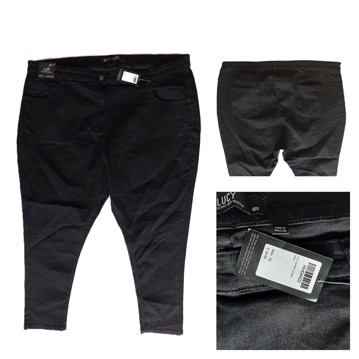 ,,LUCY" Skinny stiliaus džinsai (60 dydis).