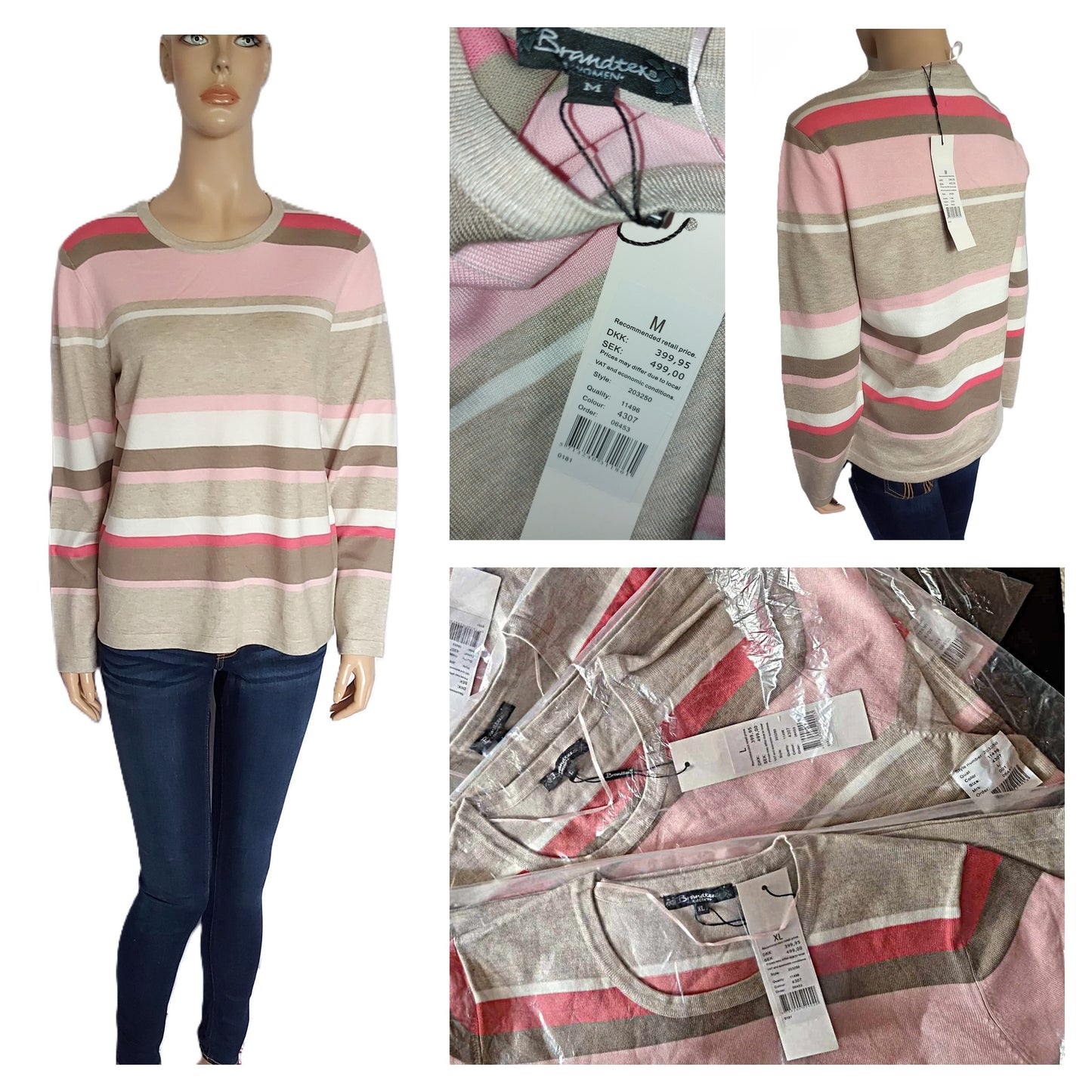 ,,Brandtex" nestoras megztukas (M-XL).