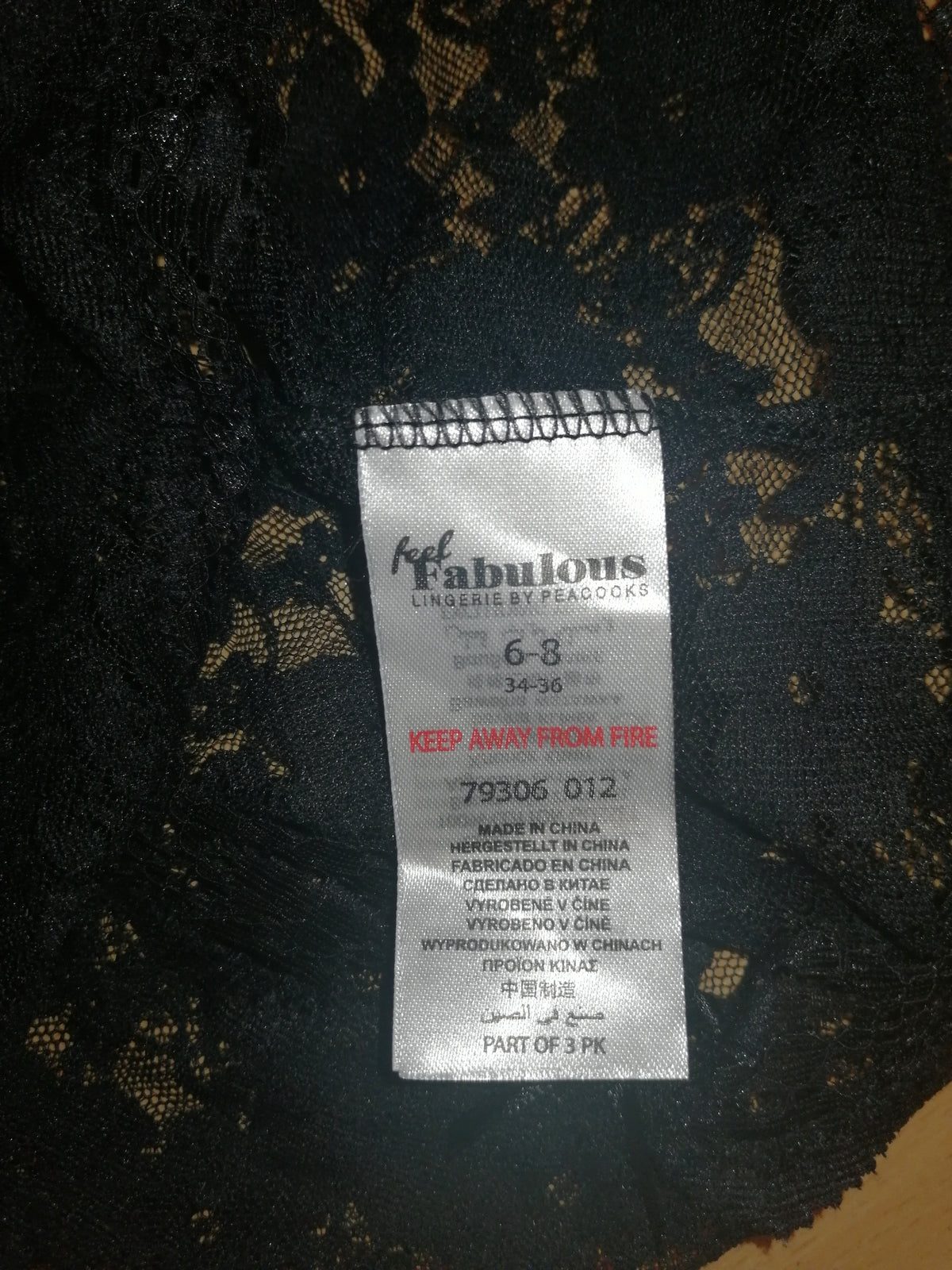 ,,Fabuluos" ažūrinės kelnaitės aukštu juosmeniu (34-36 dydis).