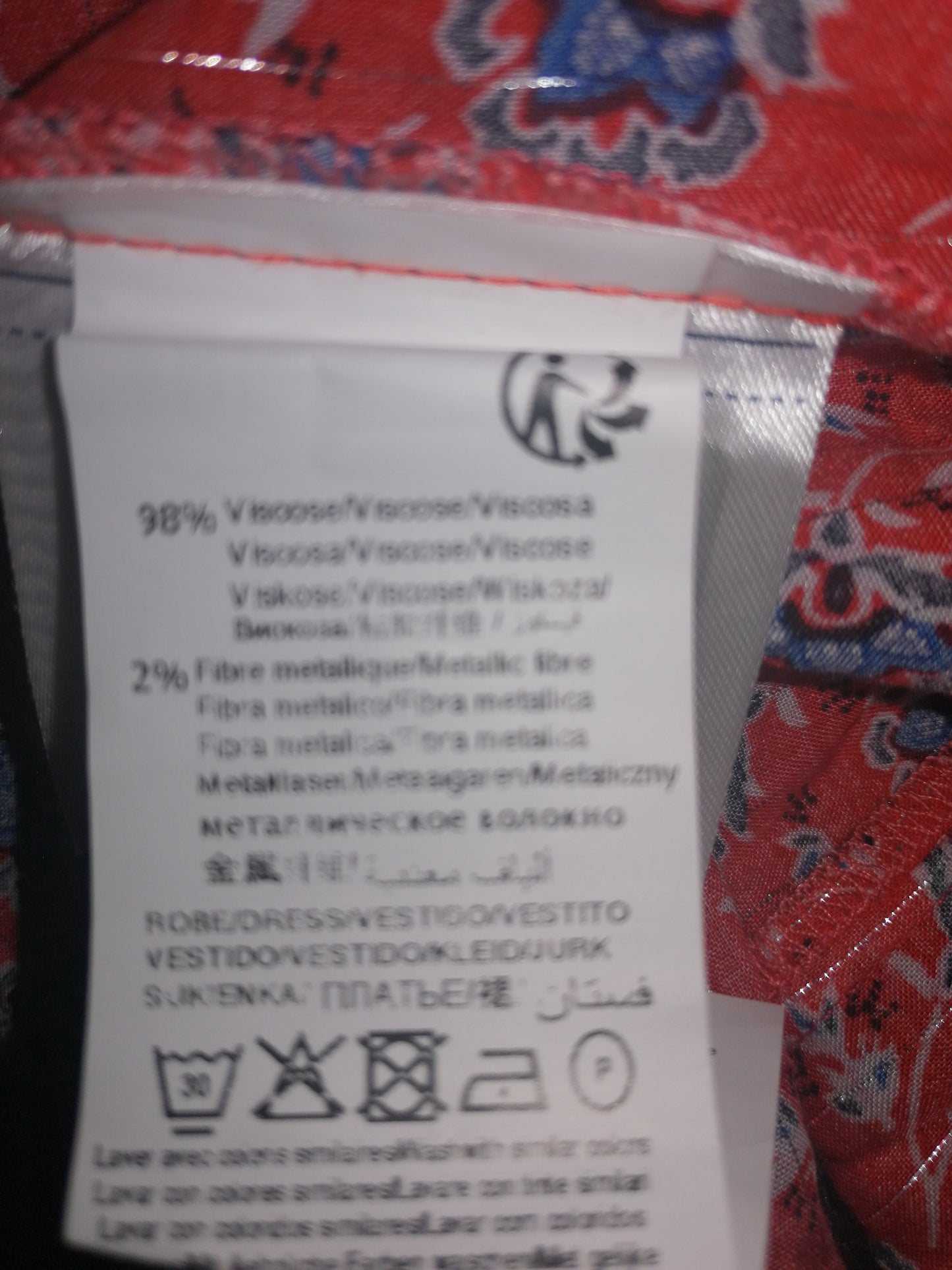 ,,KIABI" labai lengva, ilga, viskozinė suknutė (42 dydis).