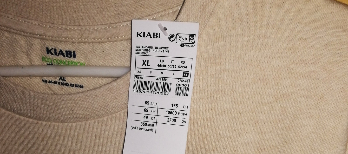 ,,KIABI" trikotažinė suknutė (46-48 dydis).