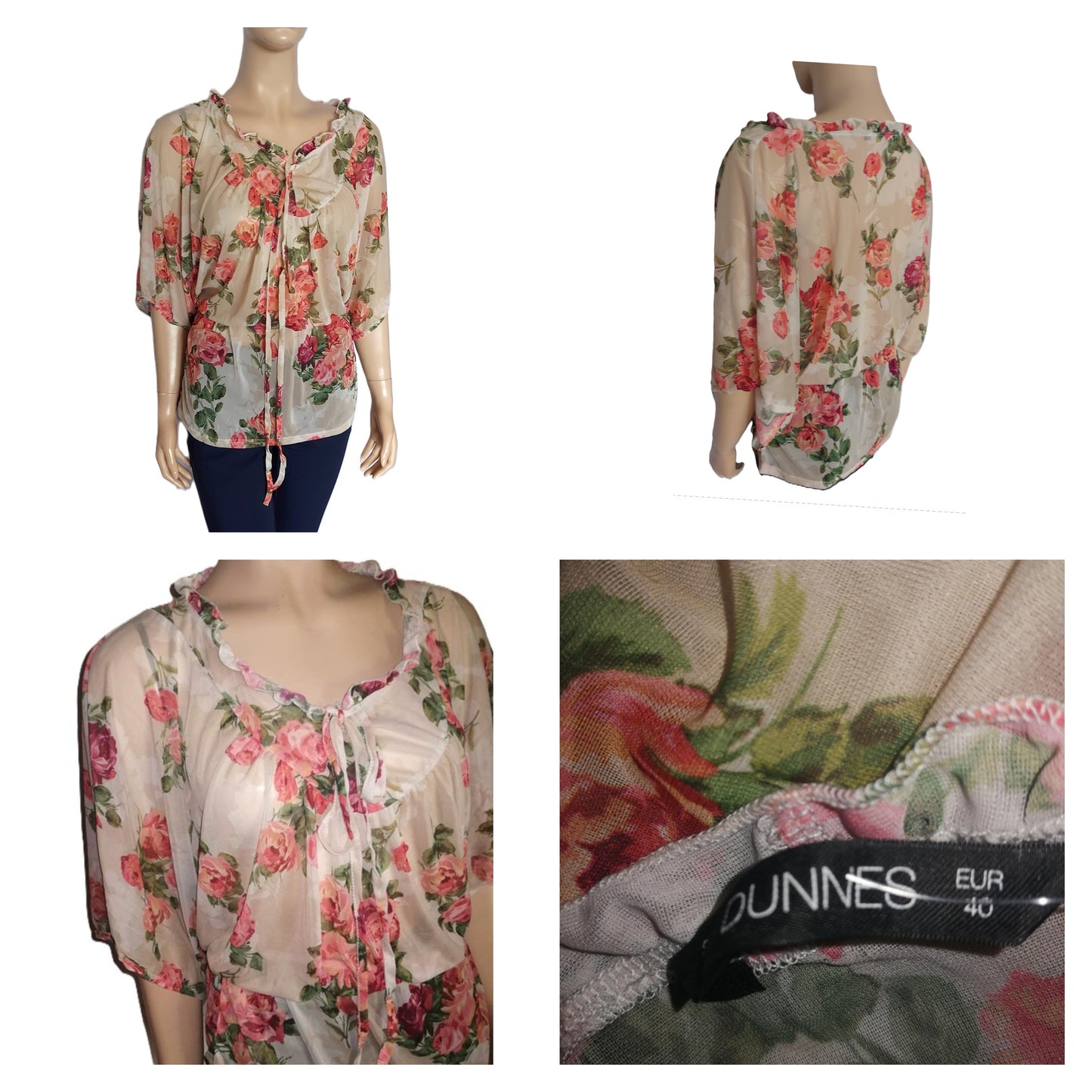 ,,DUNNES" lengva, kimono palaidinė (40 dydis).