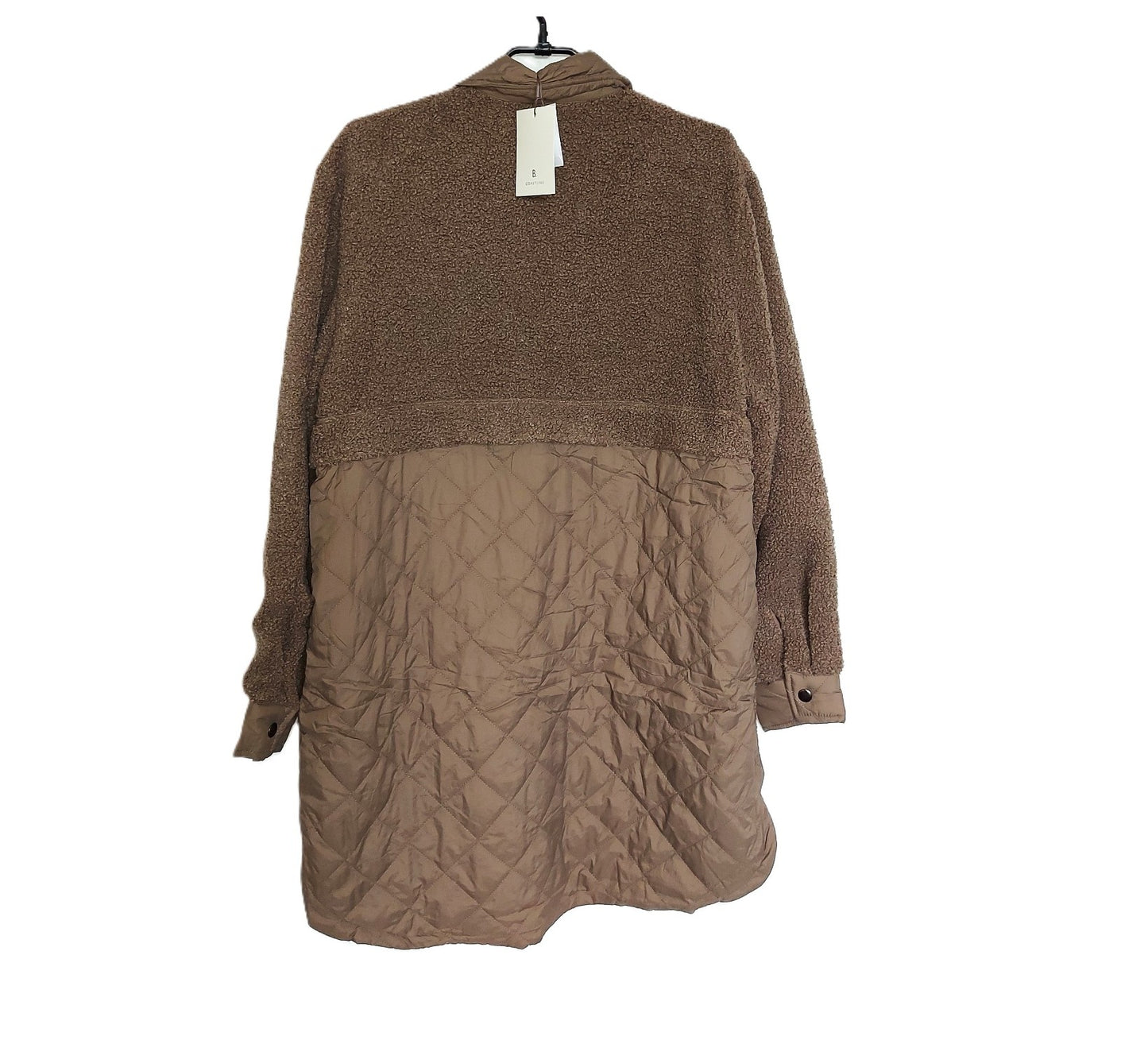 ,,B. coastline" džemperinis ,,teddy"paltas (M-XL).