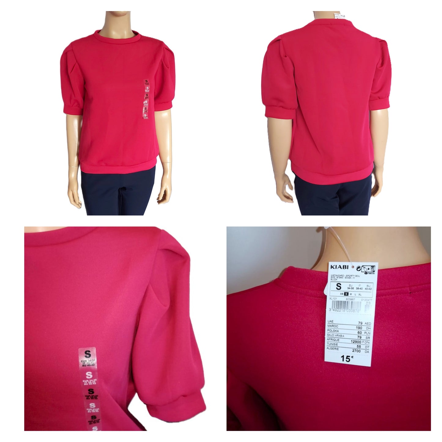 ,,Kiabi" ryški palaidinė (34-36 dydis).