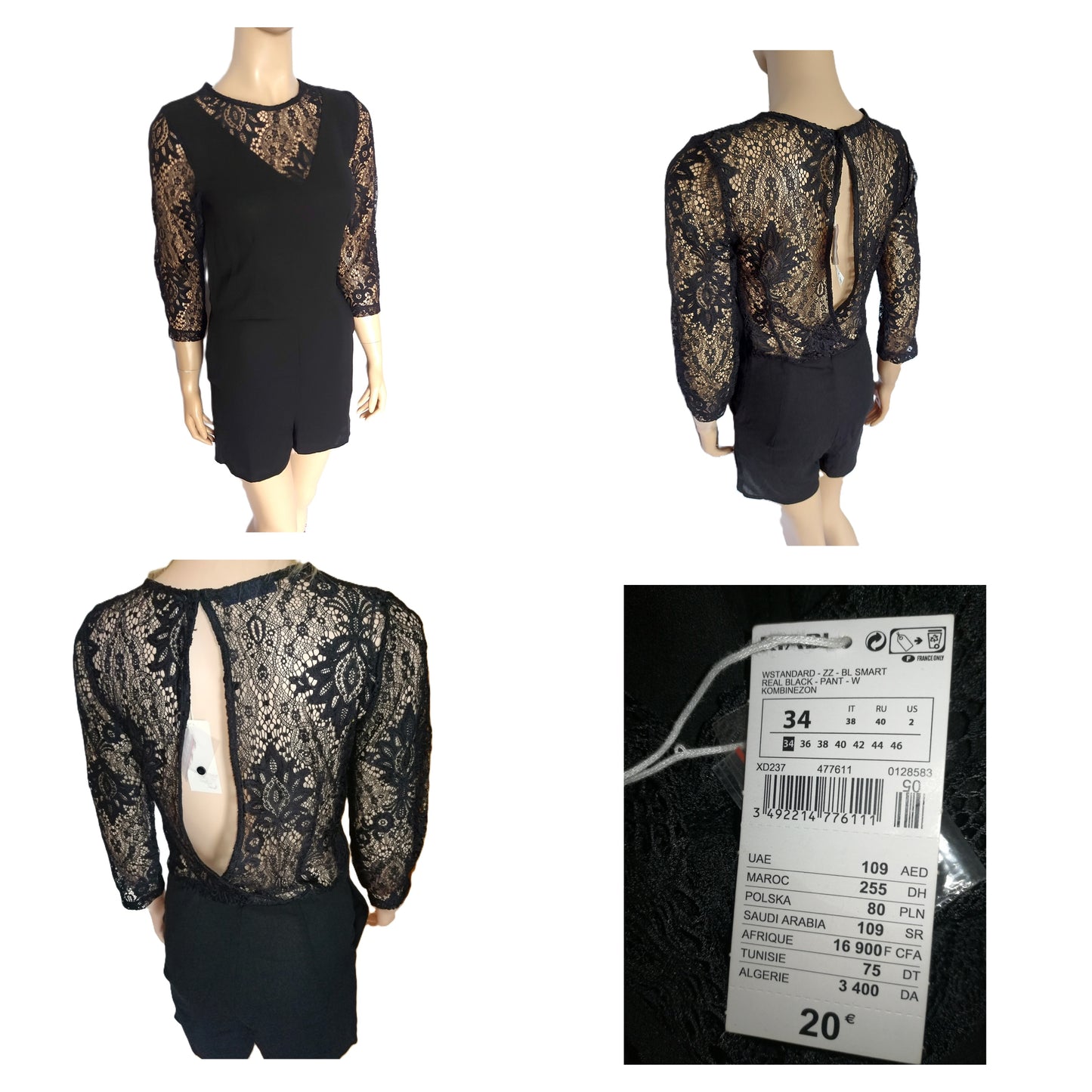 ,,KIABI" kombinezonas (34 dydis).