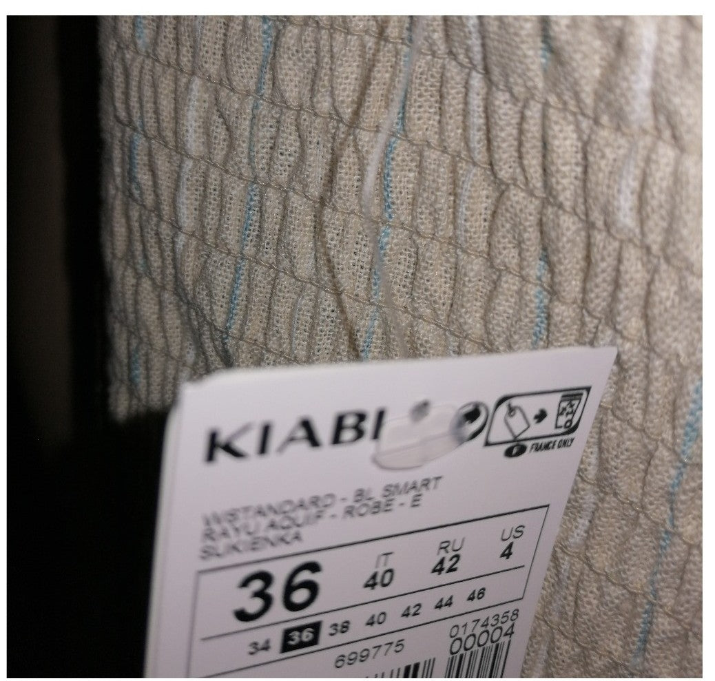 ,,KIABI" suknytė su linu ir medvilne (34-36 dydis).