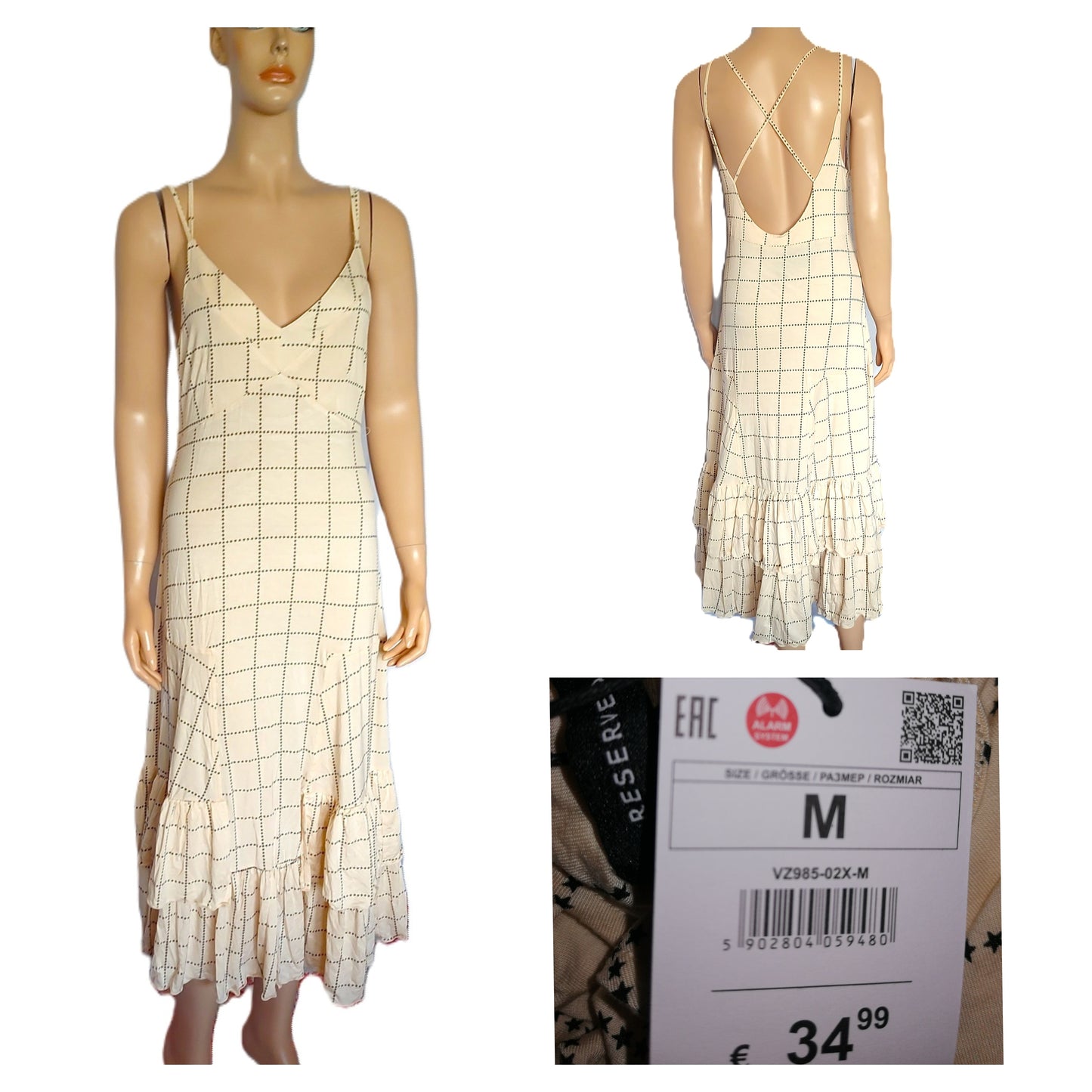 ,,RESERVED" trikotažinė suknutė (M dydis).