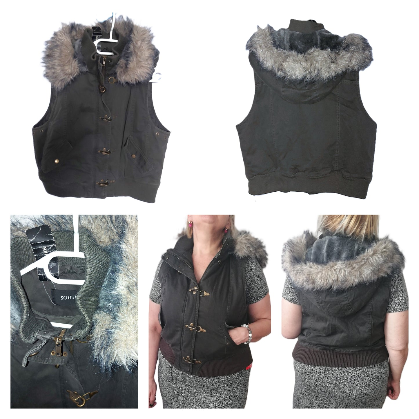 ,,SOUTH" medvilninė liemenė (XL-3XL)