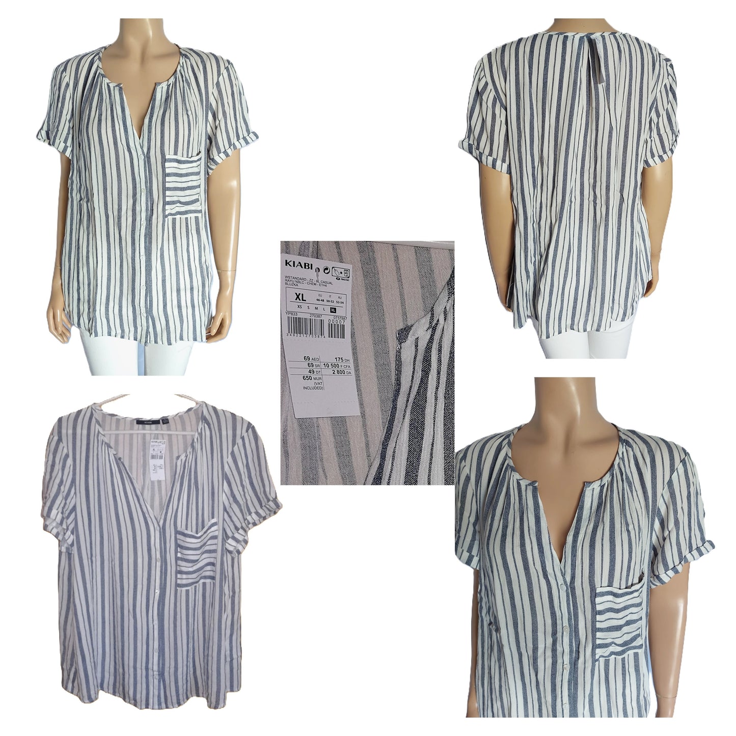 ,,KIABI" lengva palaidinė (46-48 dydis).