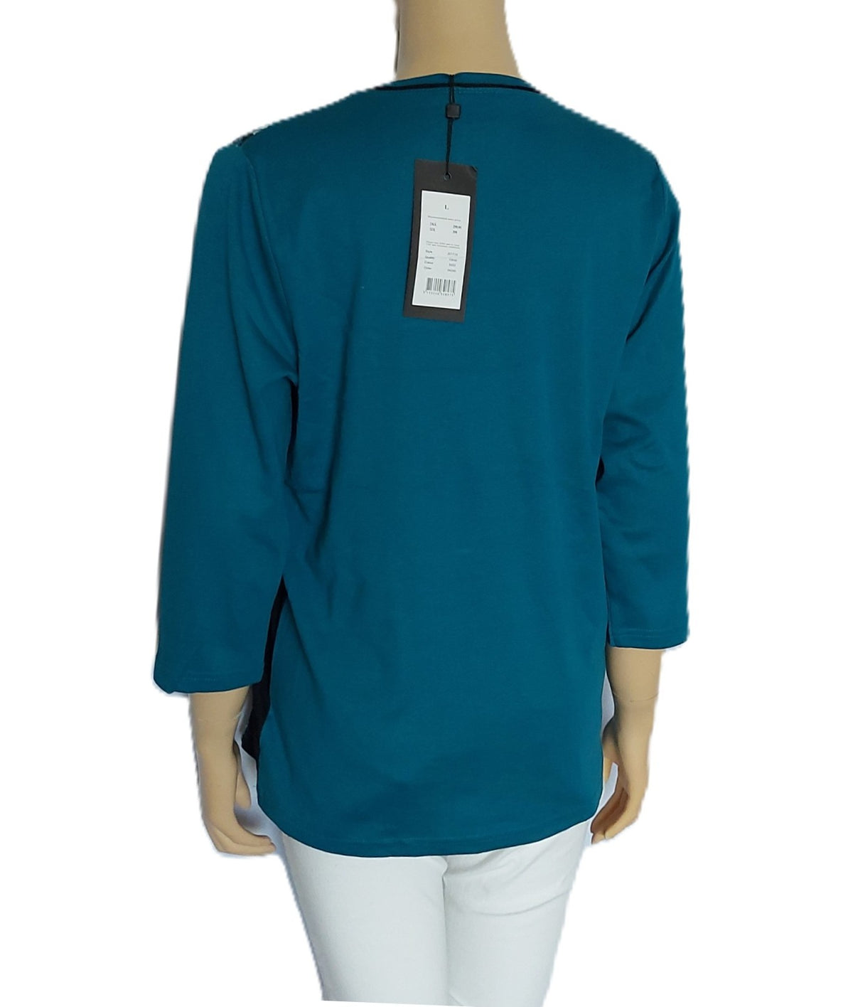 ,,Signature" minkšto, storesnio trikotažo palaidinė (L-XL).