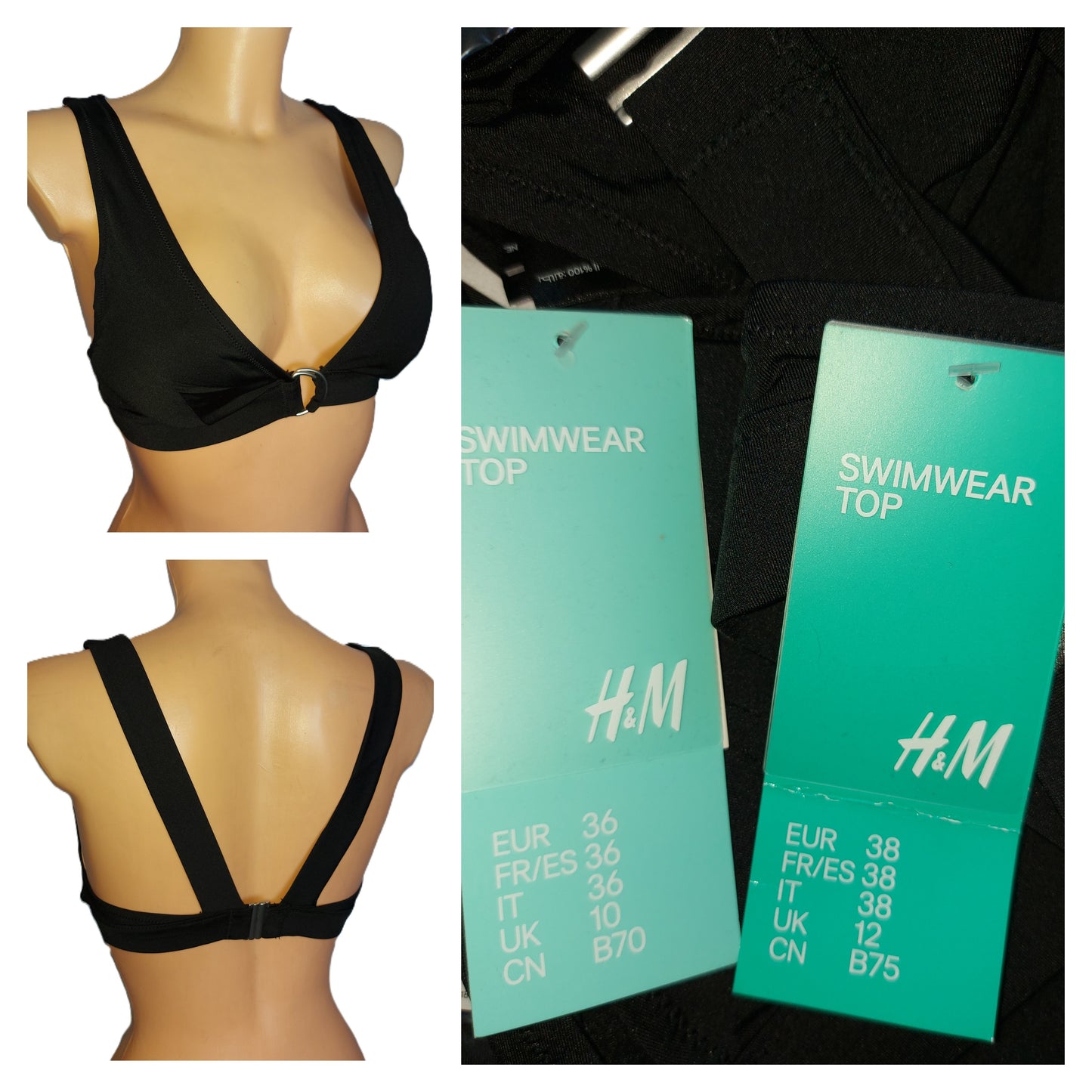 ,,H&M" maudymosi liemenėlė (36-38 dydis).