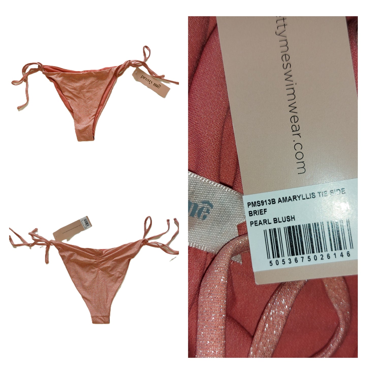 ,,PRETTY ME" maudymosi kelnaitės (M dydis).