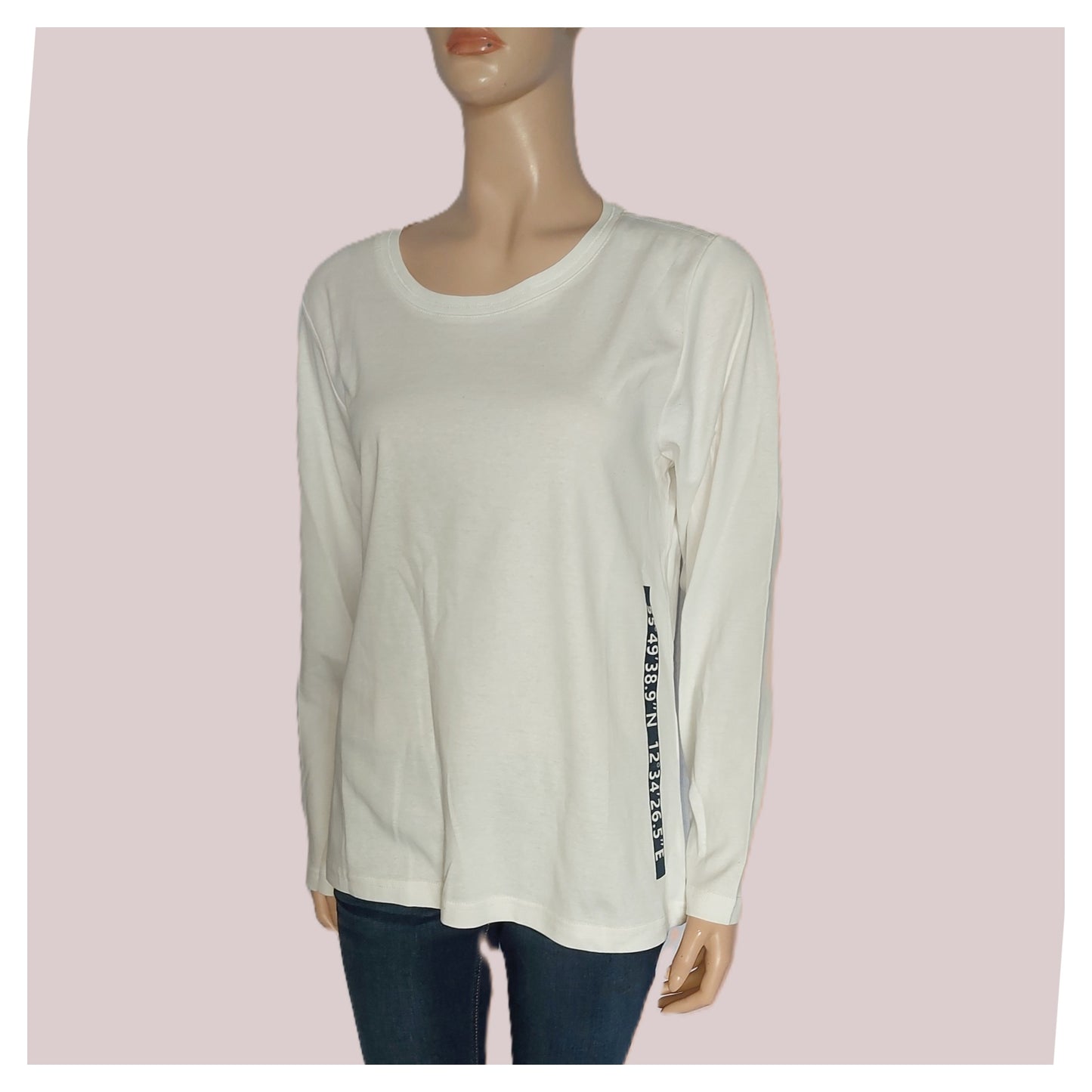 ,,B.Coastline" storo trikotažo medvilninė palaidinė (L-2XL).