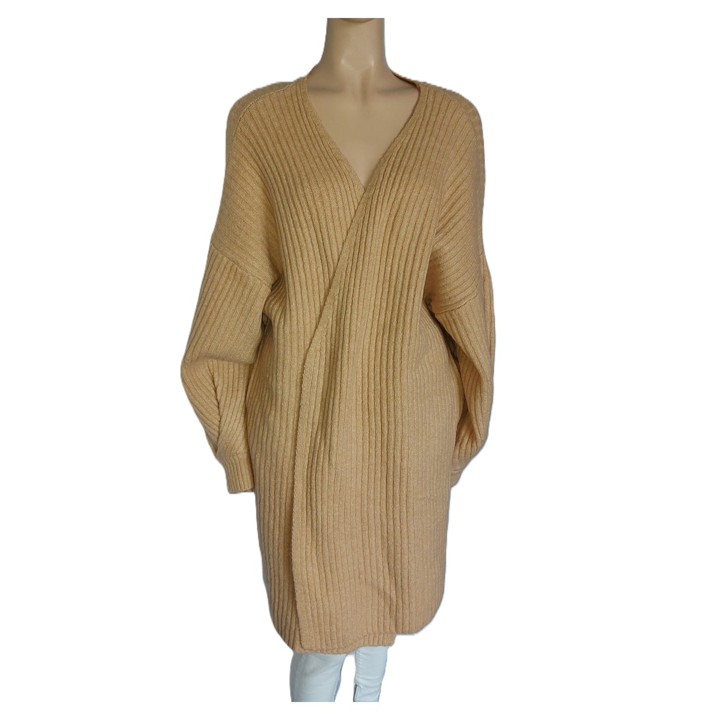 ,,MISSGUIDED" minkštas, šiltas kardiganas (46-50 dydis).