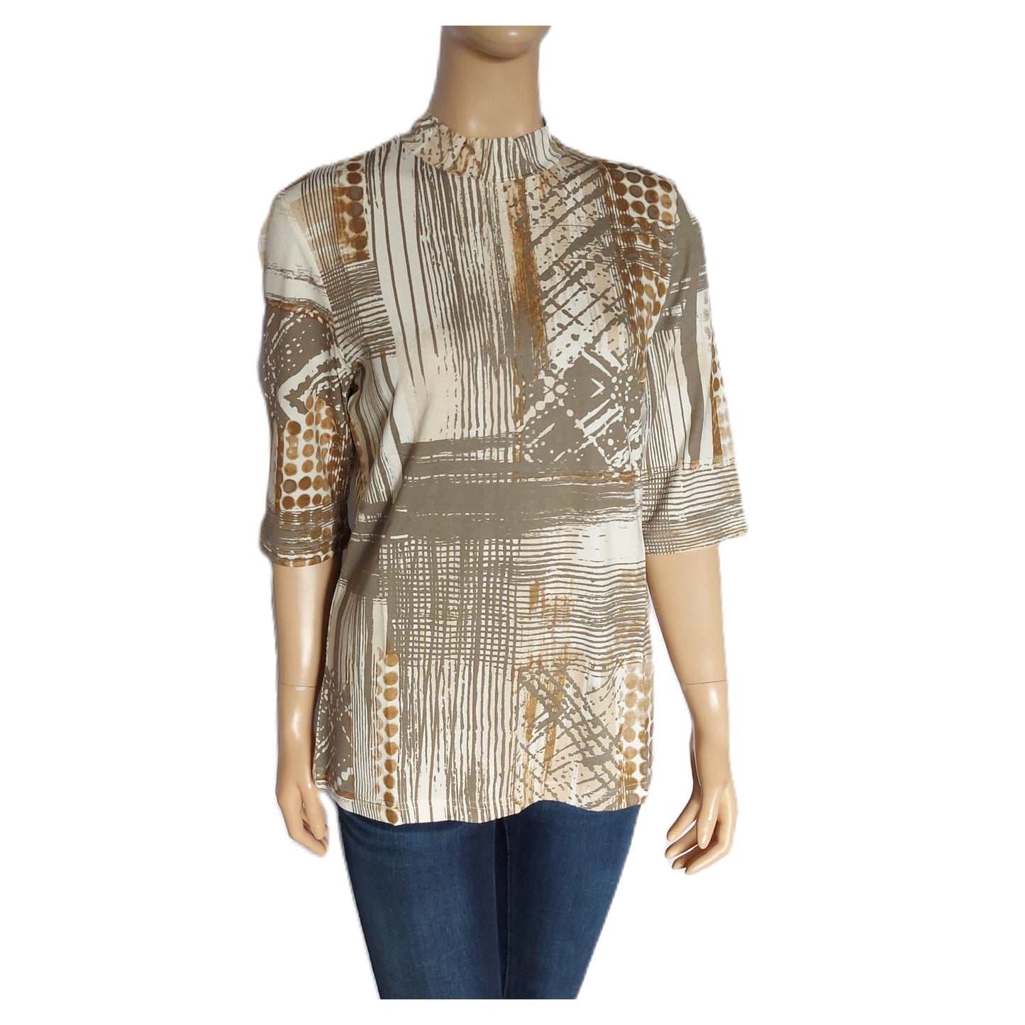 ,,Brandtex" minkšto, storesnio trikotažo palaidinė (M-XL).