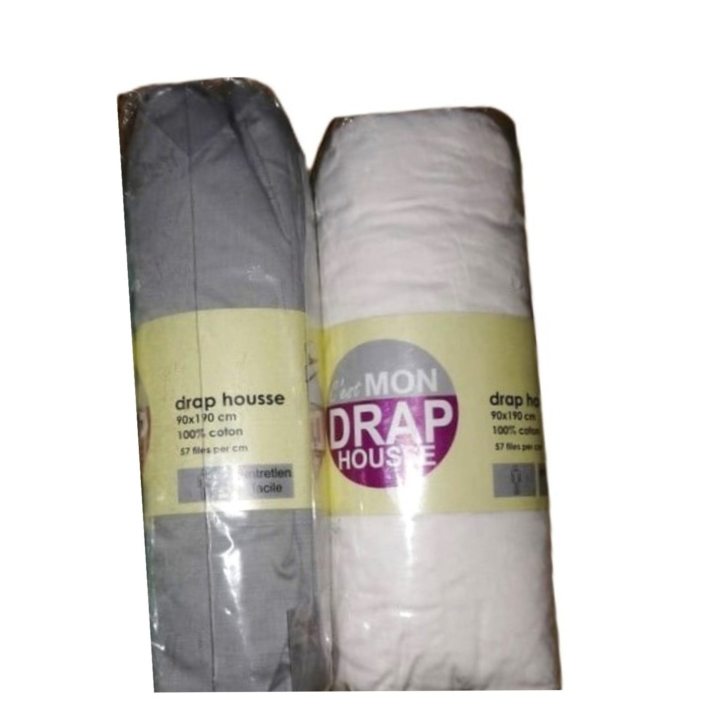 Medvilninės paklodės (90/190).