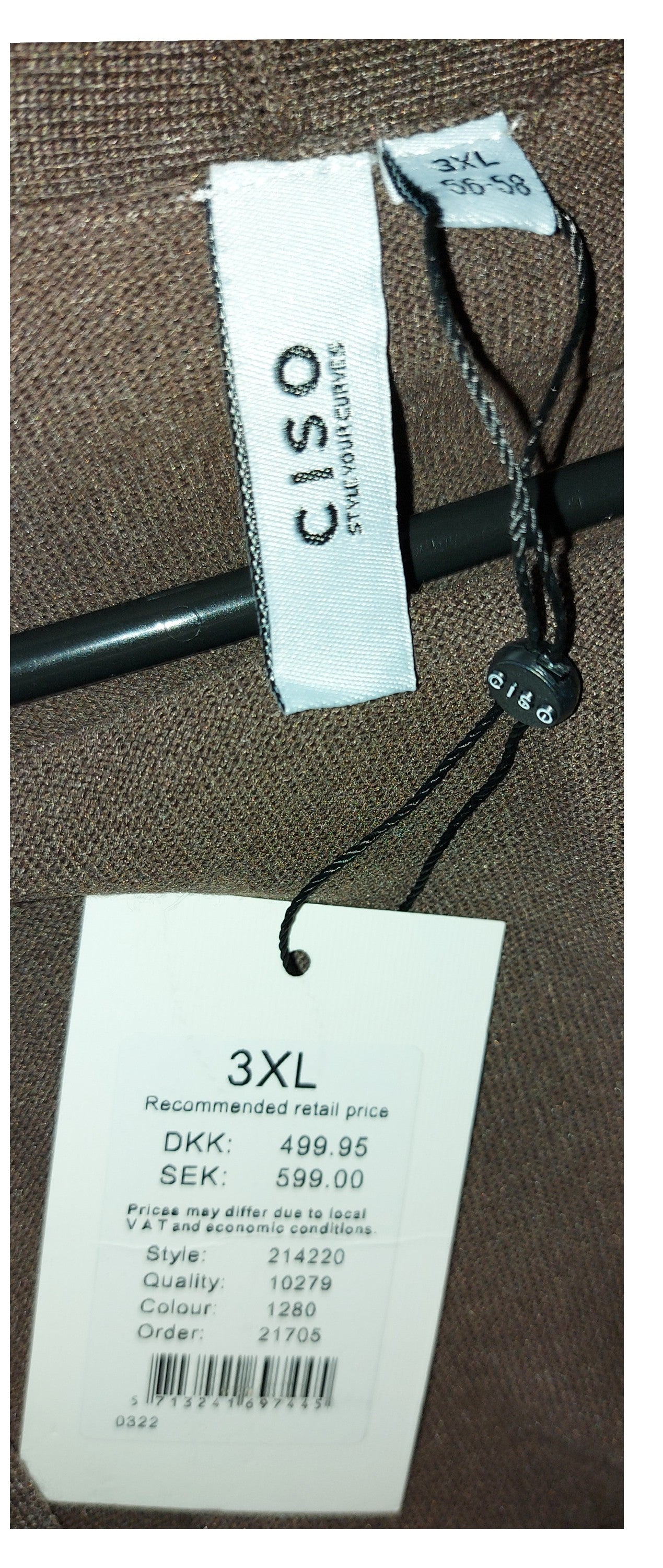 ,,Ciso" ilgas, kokybiškas kardiganas be sagų (6XL-9XL dydis).