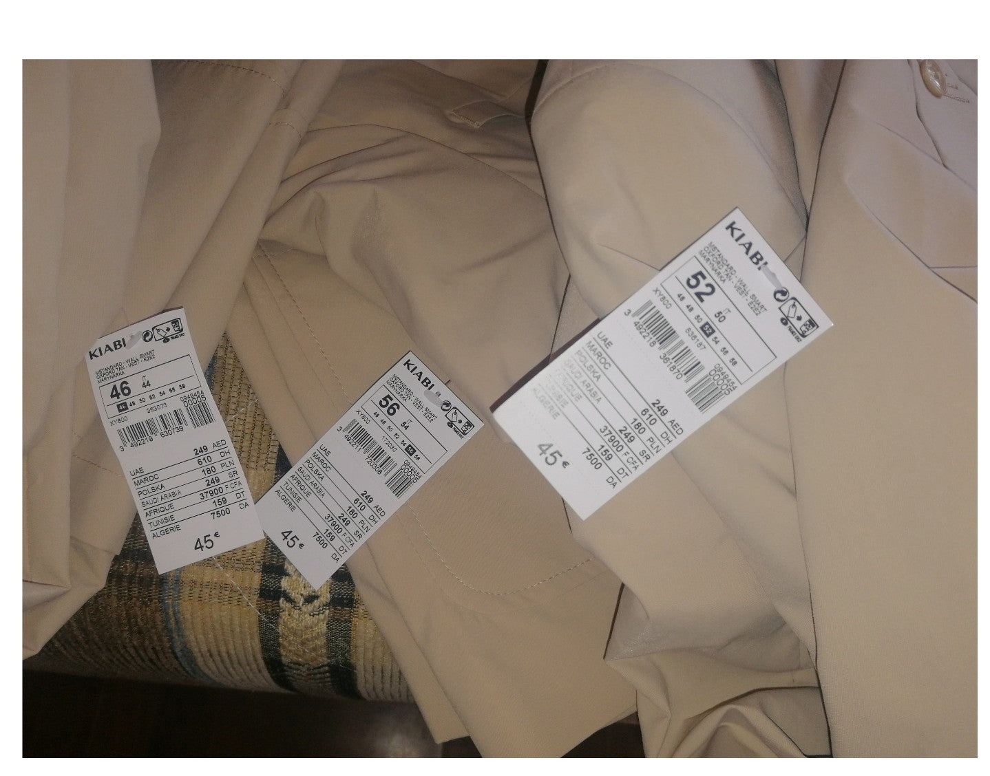 ,,KIABI" lengvi, vasariški švarkai (L-6XL dydis).