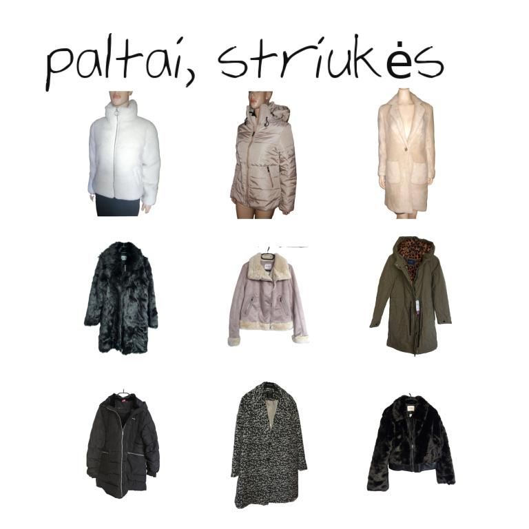 Paltai, striukės