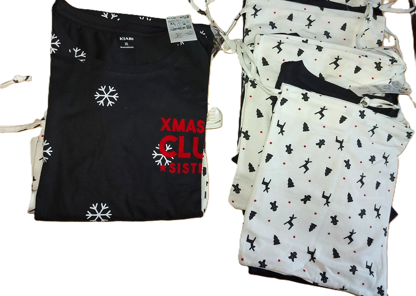 ,,Kiabi" medvilniniai marškinėliai kartu medvilninis maišelis.
