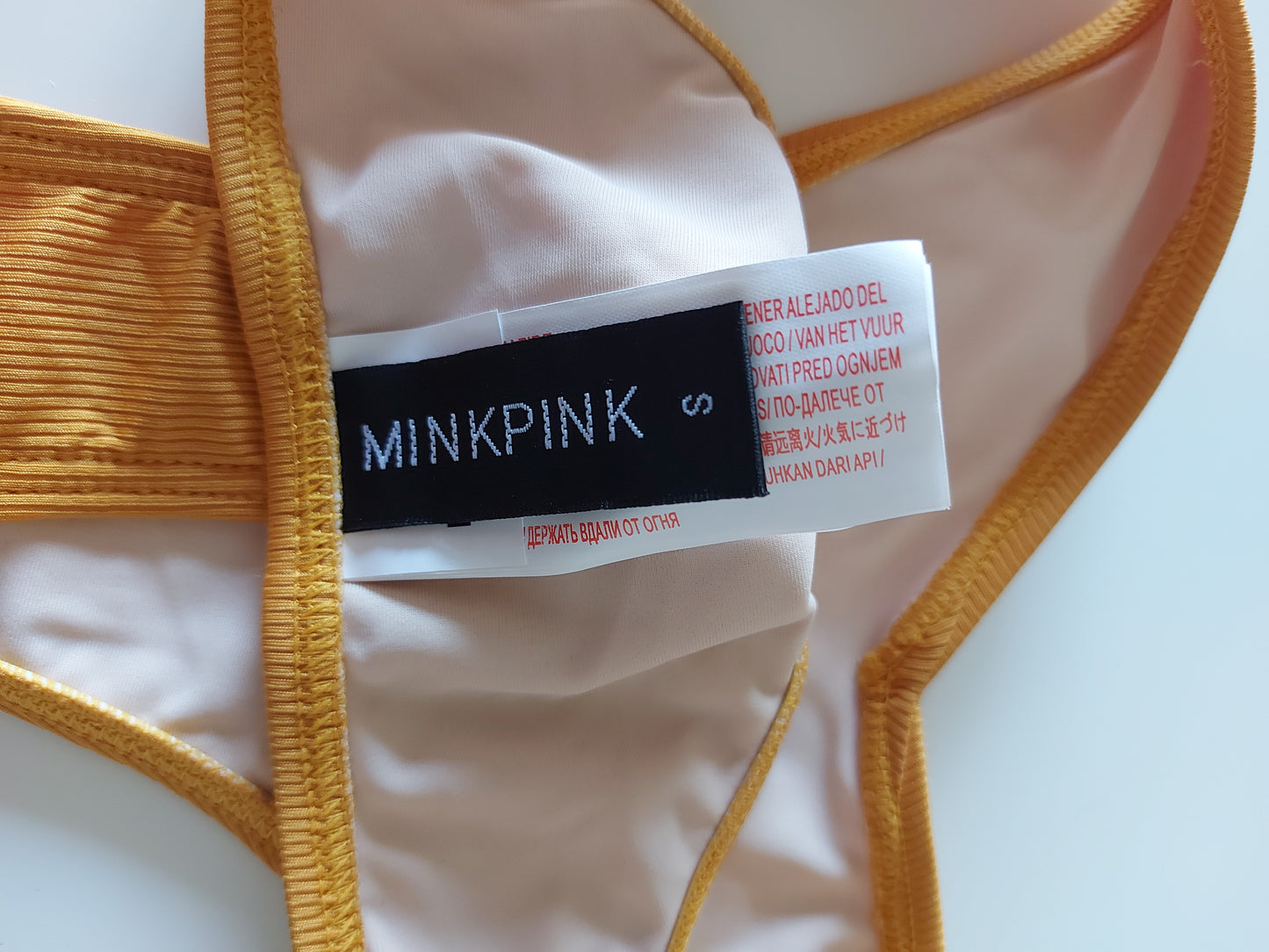 ,,MINKPINK" maudymosi kelnaitės (S dydis).