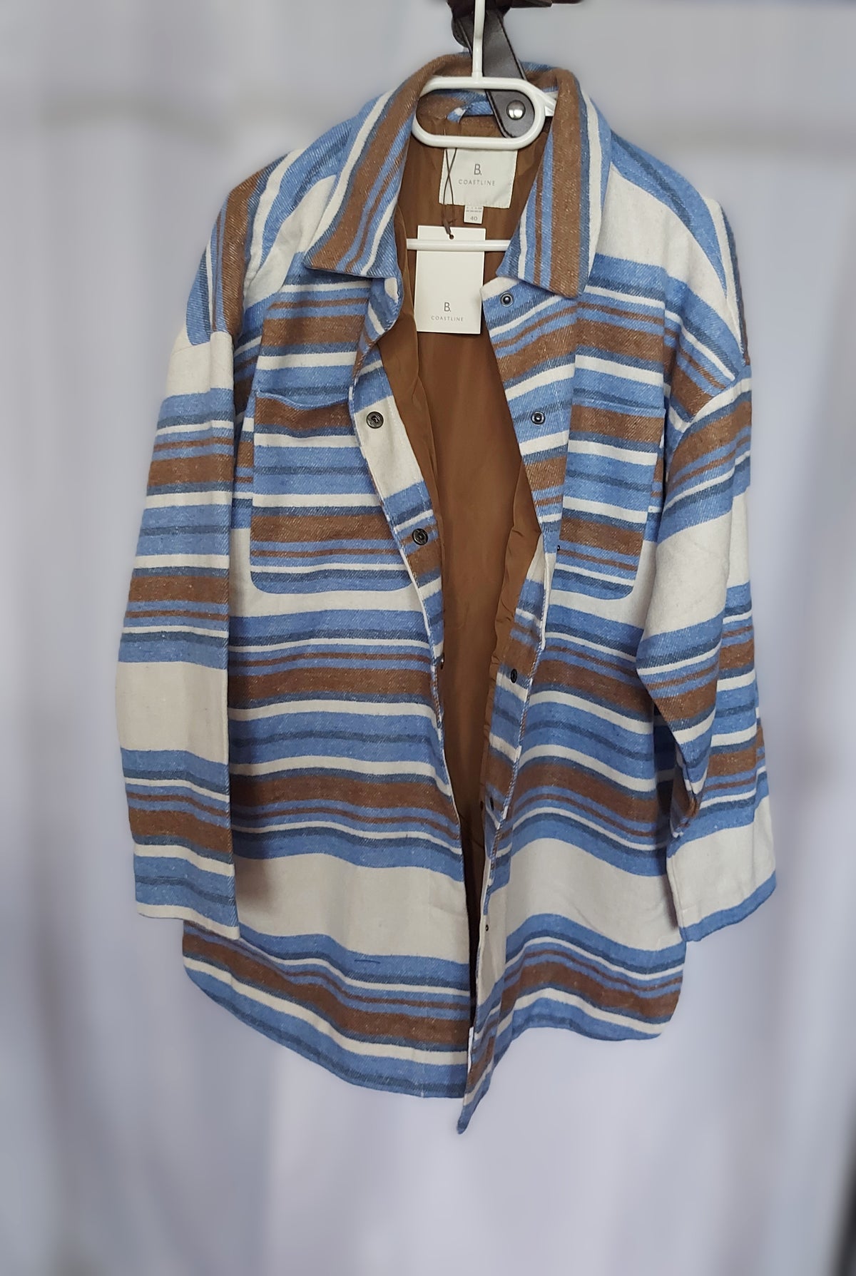,,B.coastline" marškinių tipo striukė (L-4XL).