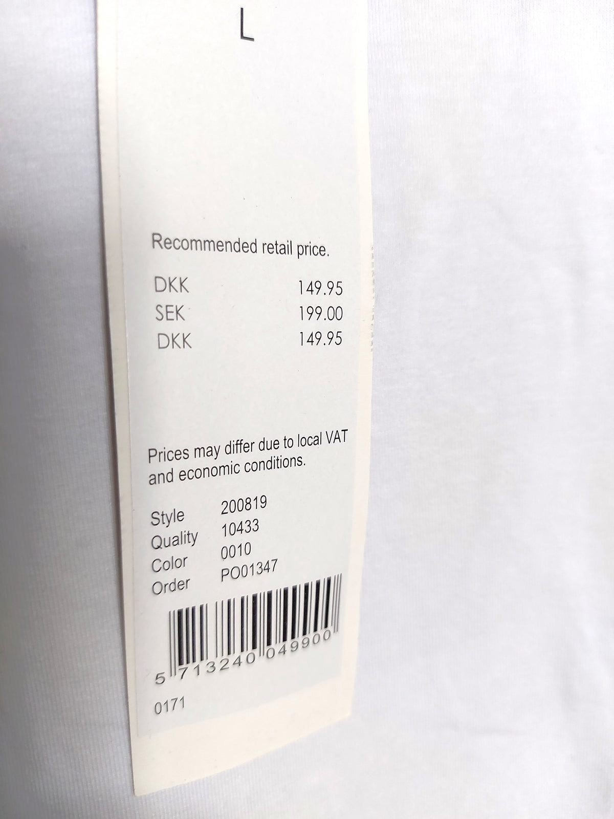 ,,Brandtex" trikotažiniai, medvilniniai marškinėliai (M-3XL dydis).