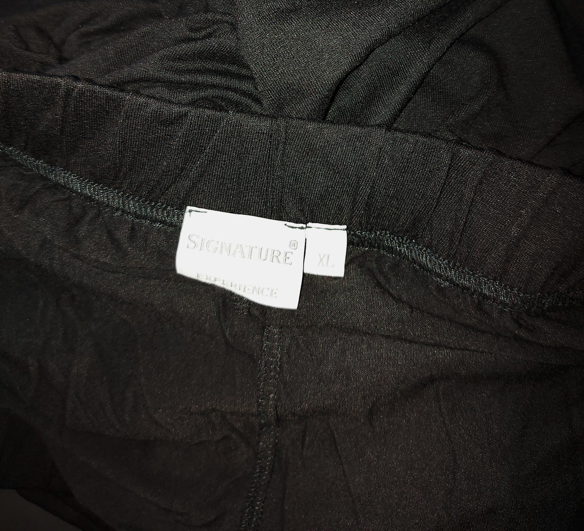 ,,Signature" trikotažinės, plačios kelnės (XL-XXL dydis).