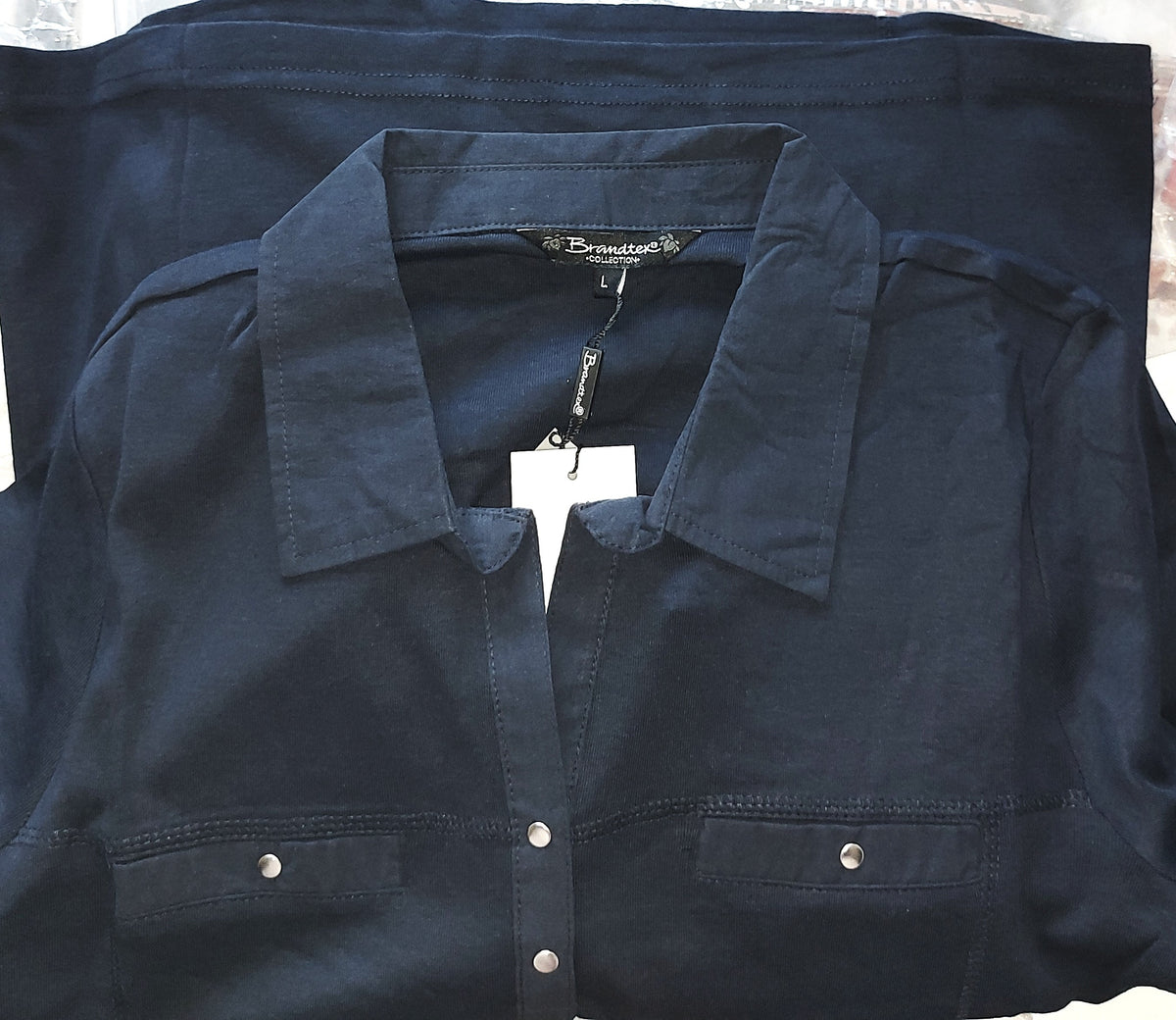 ,,Brandtex" trikotažiniai, medvilniniai polo marškinėliai (L-3XL dydis).