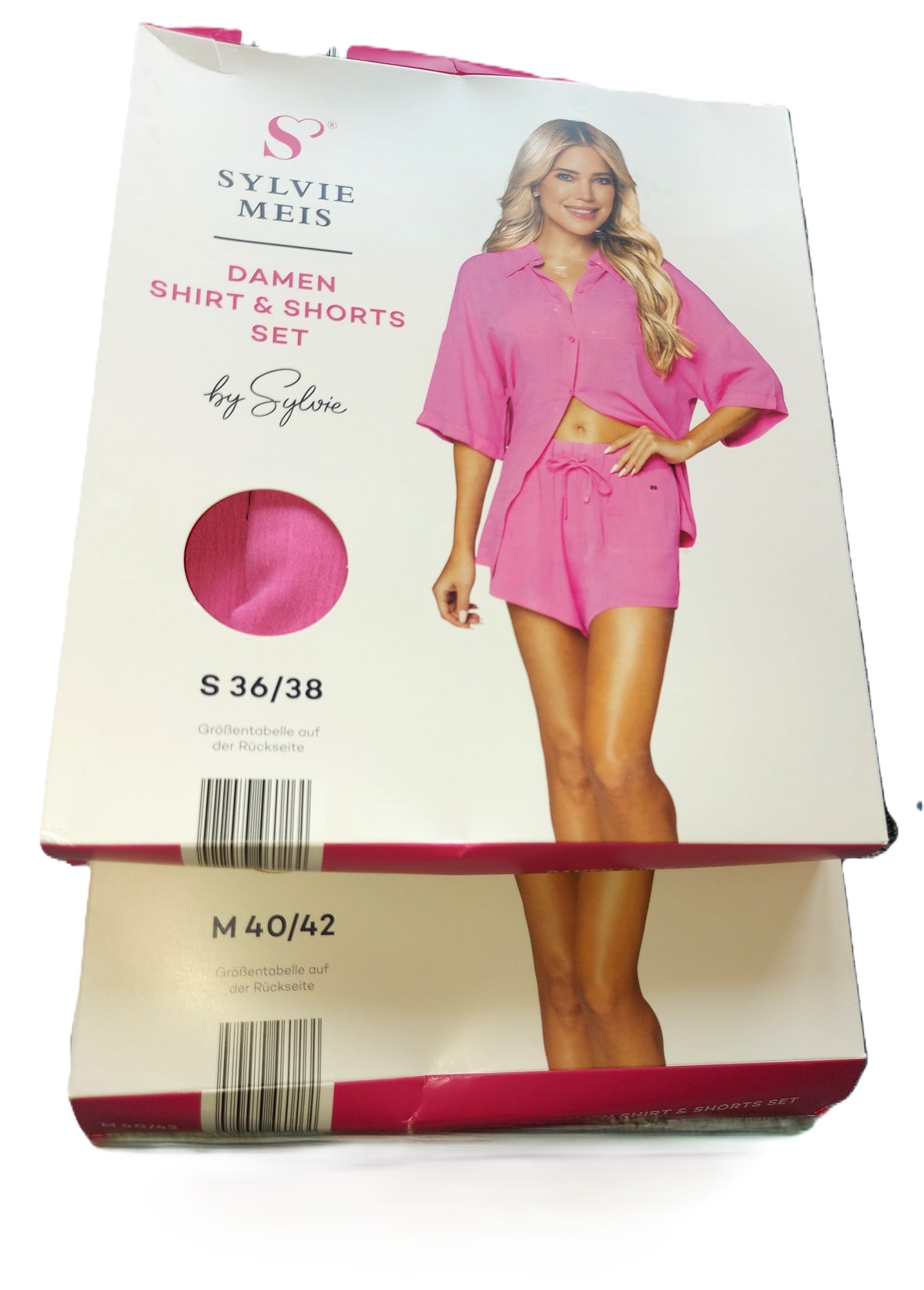 ,,Sylvie Meis" viskozinių marškinių ir šortų komplektas (36-42 dydis).
