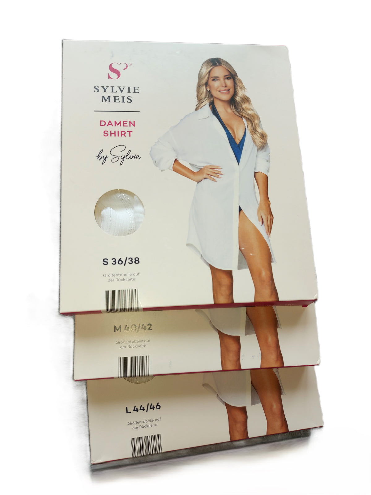 ,,Sylvie Meis" ilgi viskoziniai marškiniai (36-46 dydis).