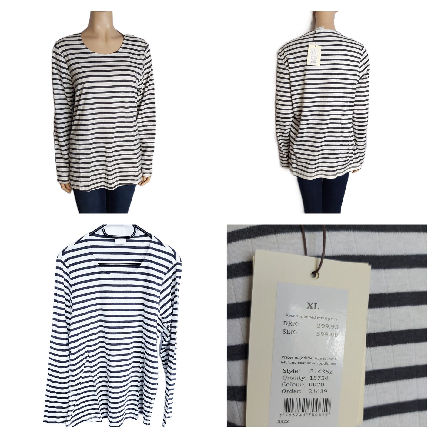 ,,B. coastline" trikotažinė palaidinė (XL-XXL).
