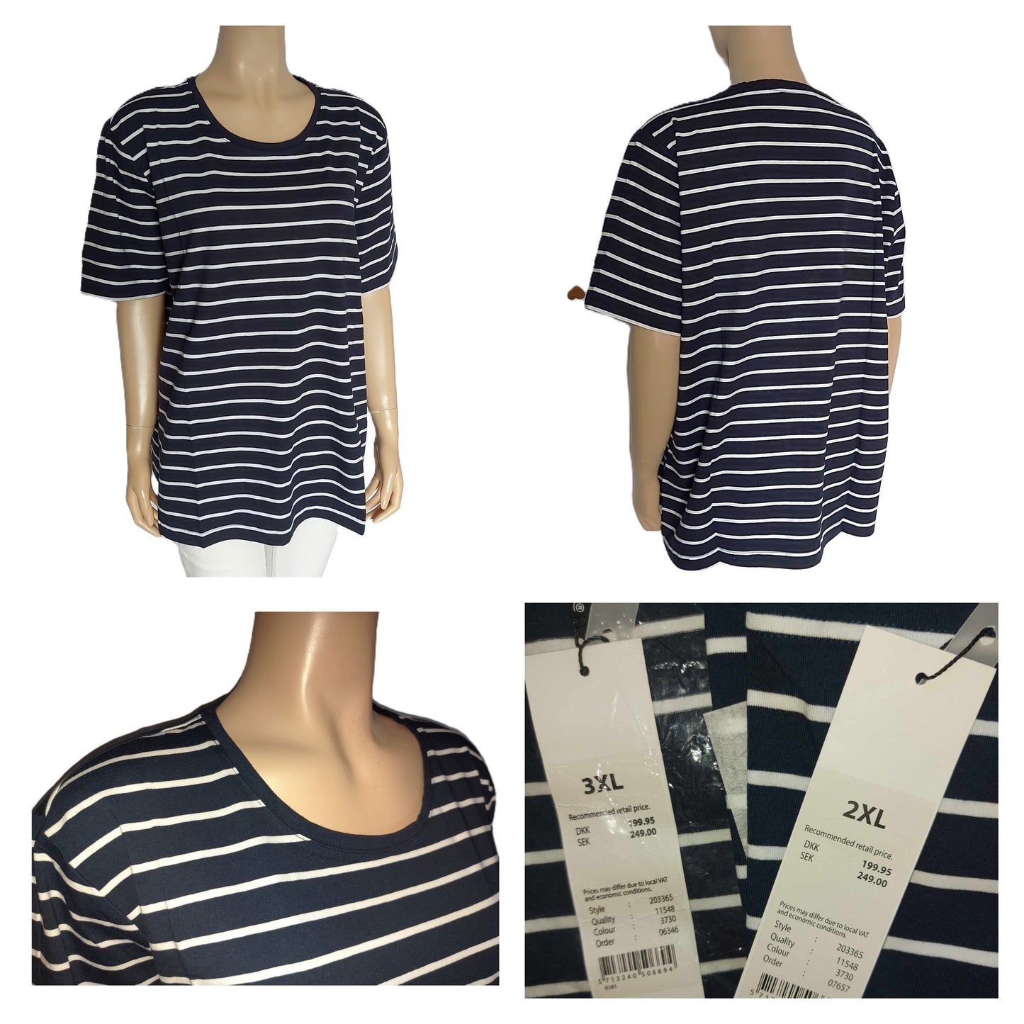 ,,Brandtex" trikotažiniai marškinėliai (2XL-5XL).