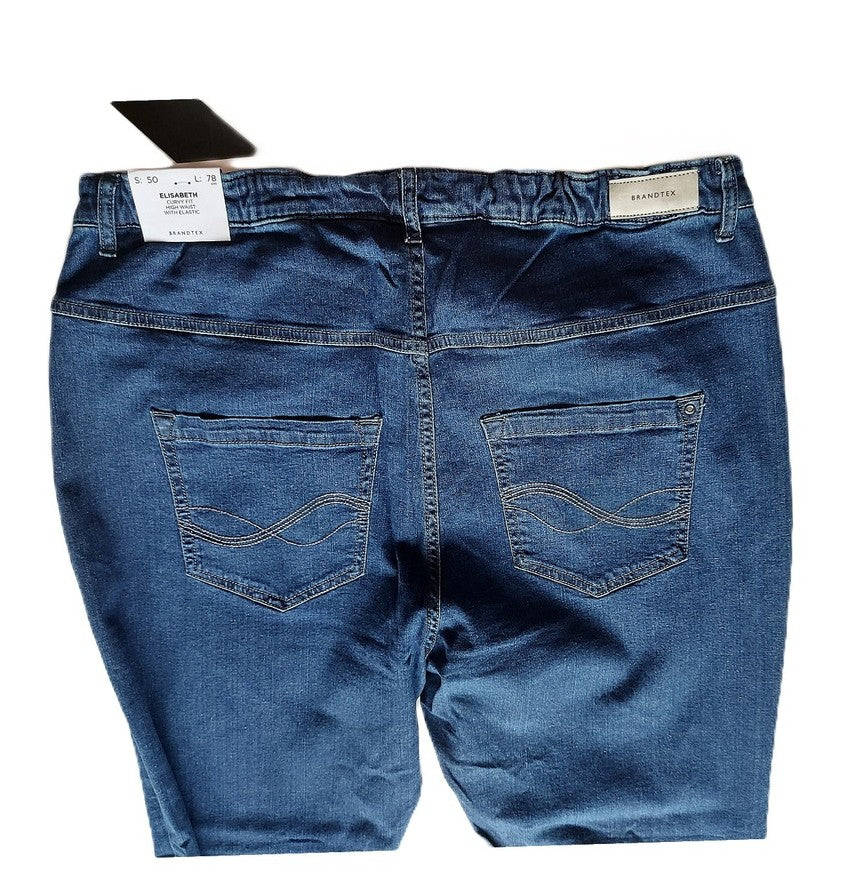 ,,Brandtex" Curvy fit stiliaus džinsai (50 dydis).