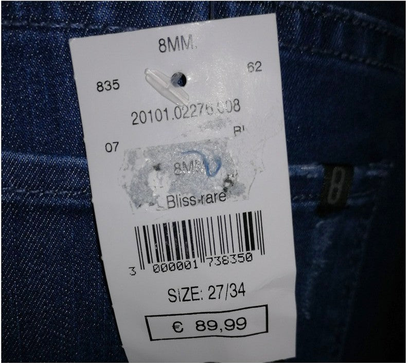 ,,8MM"  kokybiški džinsa (34 dydis).
