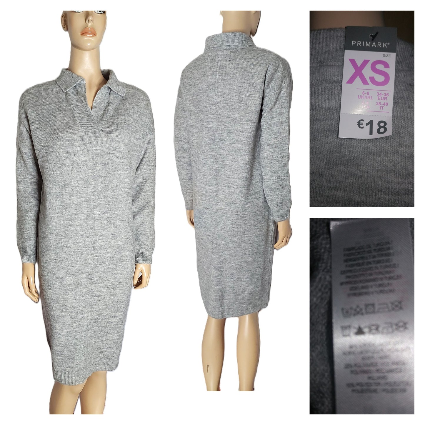 ,,PRIMARK" šilta suknutė (S-XL).