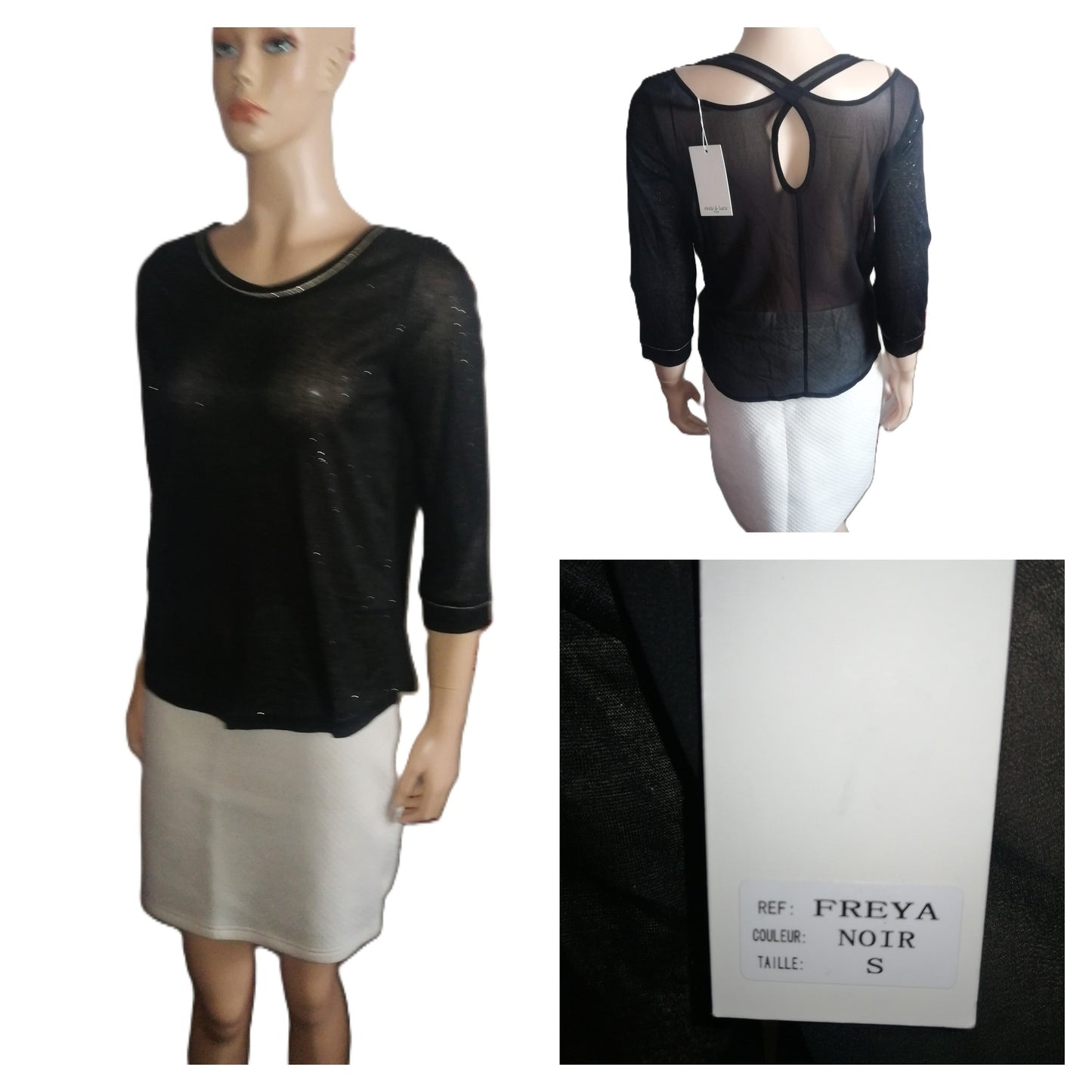 ,,FREYA" lengva, puošni palaidinė.