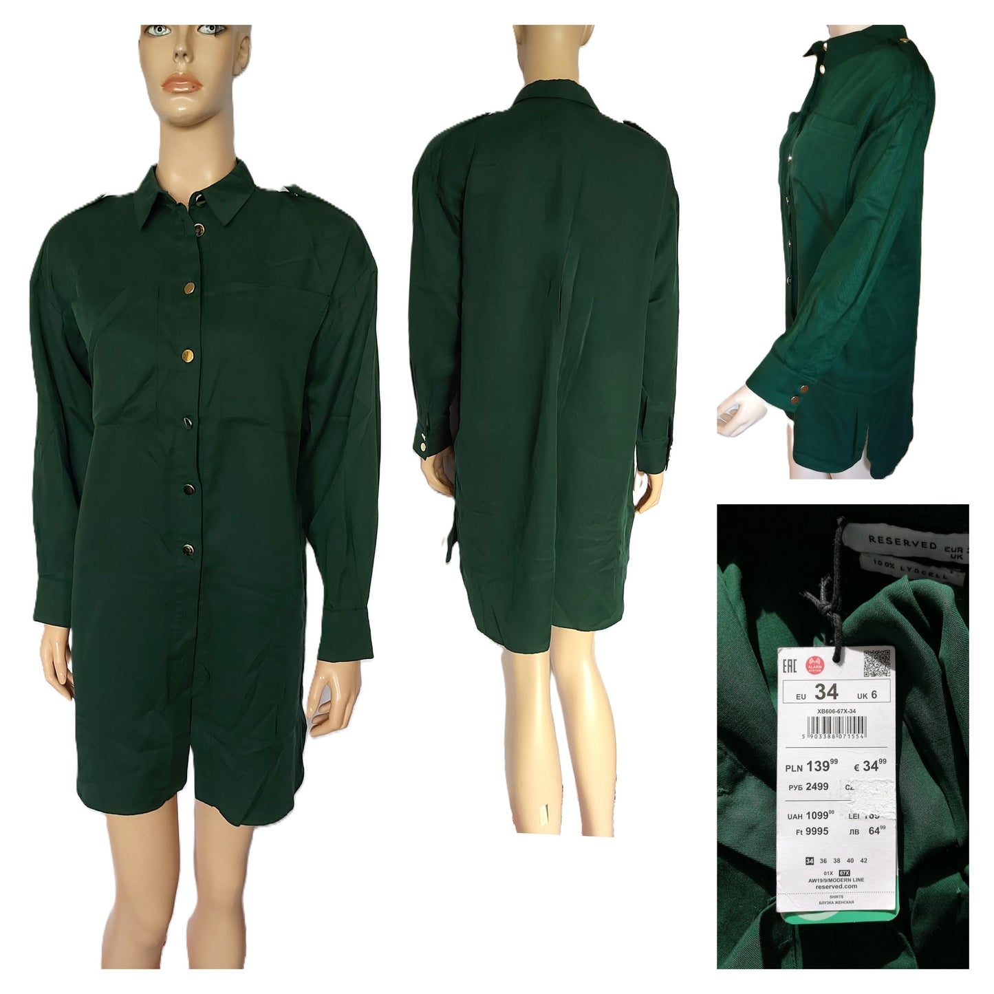 ,,RESERVED" suknutė-marškinukai (XS-S).